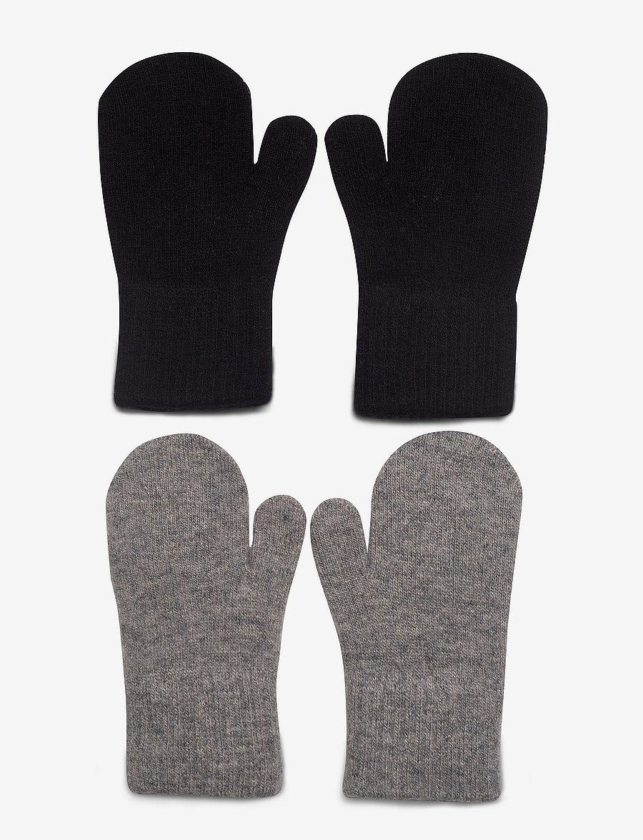 CeLaVi - Magic Mittens 2-pack - handskar - grey - 0