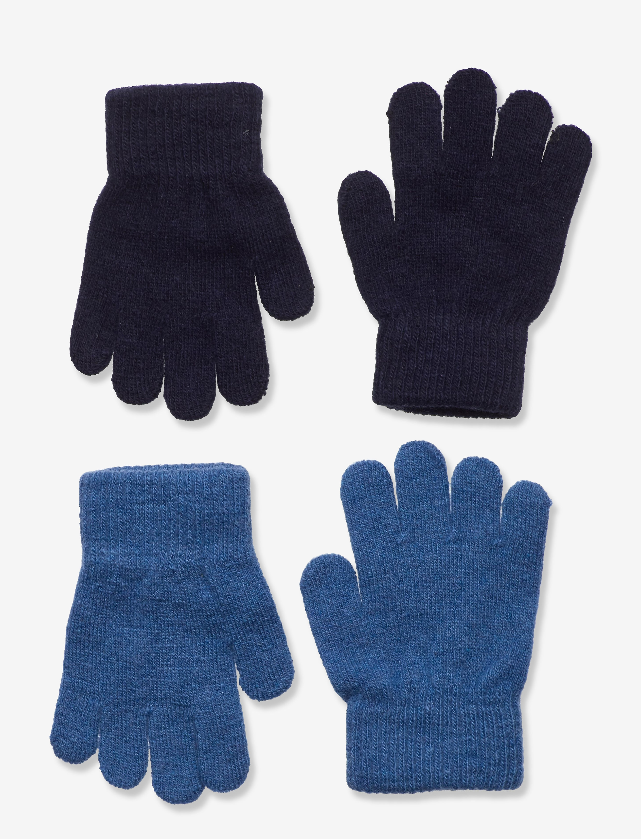 CeLaVi Magic Gloves 2-Pack, 122-152, Blue, Handsker Og Vanter > Vanter, Børn