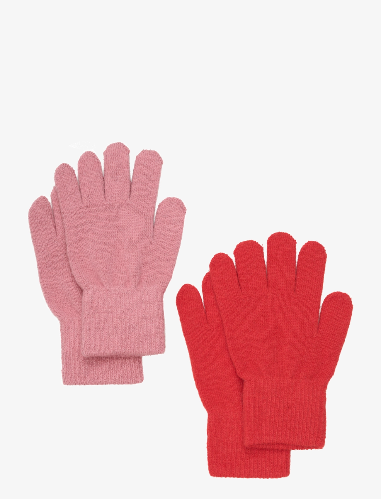 CeLaVi Magic Gloves 2-Pack, 1-2Y, Red, Handsker Og Vanter > Vanter, Børn
