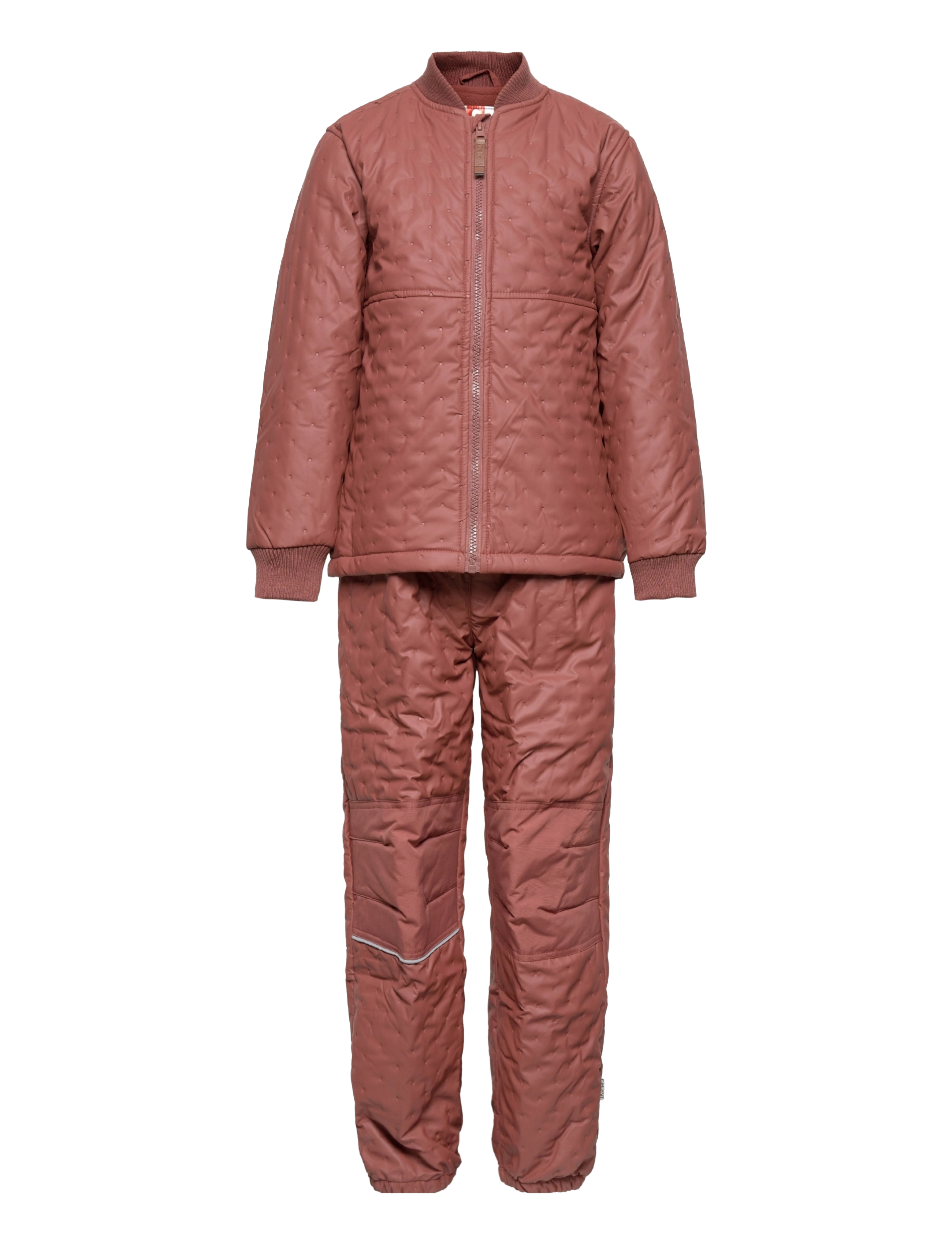 CeLaVi Pu-Coated Thermal W. Lining, 128, Thermo Oberbekleidung, Braun - Sets, Kinder