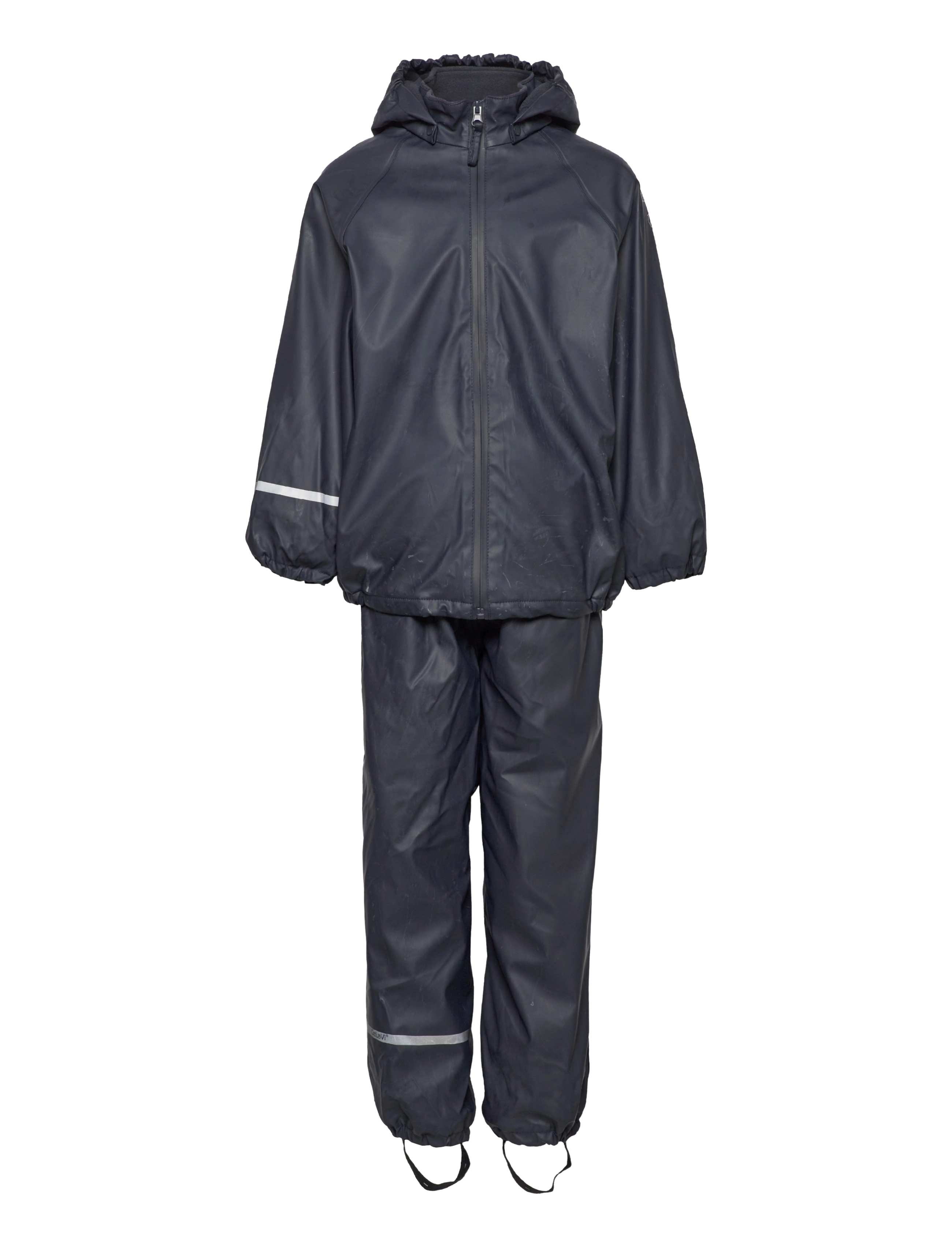 CeLaVi Rainwear Set Lining -Recycle, 110, Rainwear, Blau - Sets, Kinder