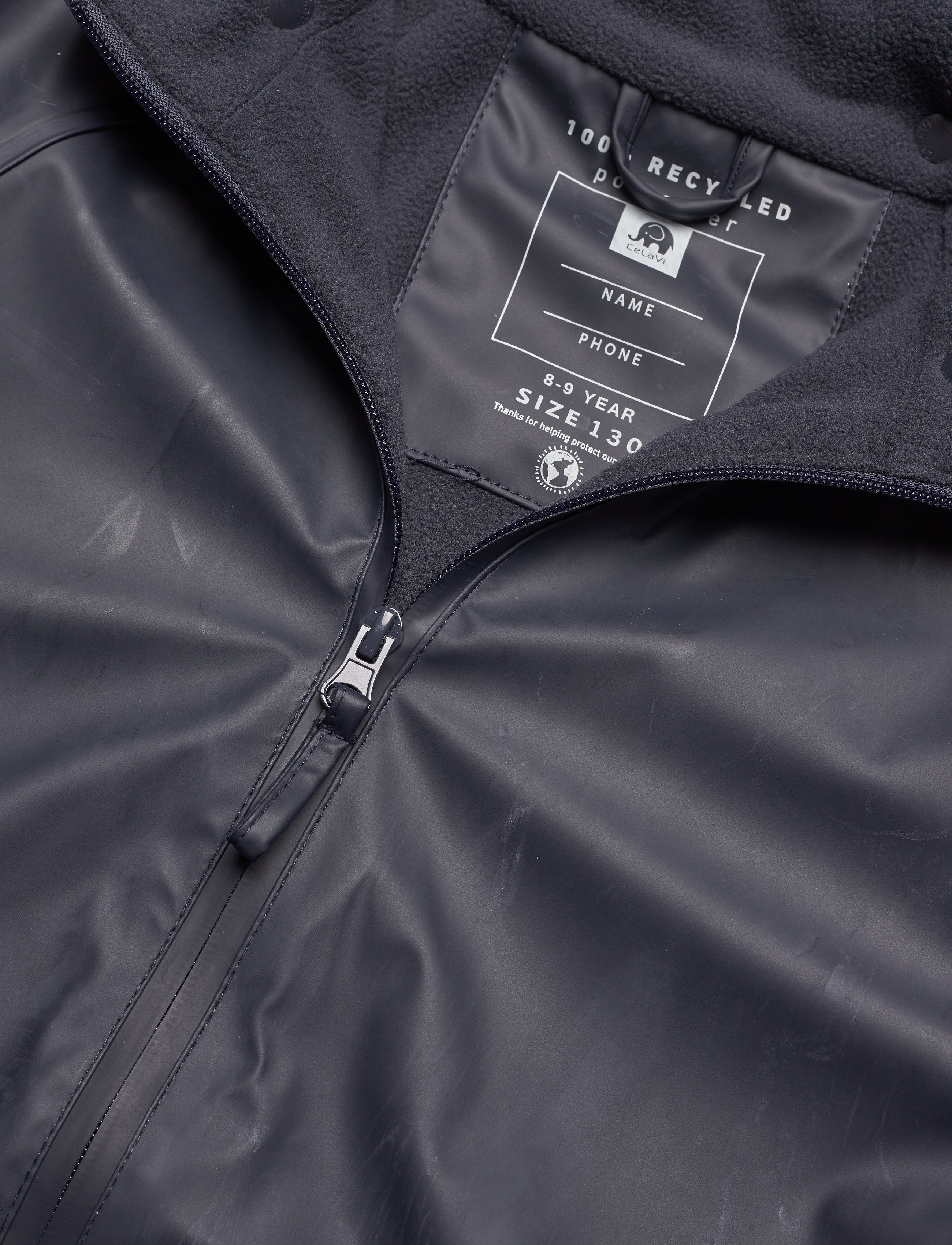 CeLaVi - Rainwear set lining -PU - lined rainwear - dark navy - 4