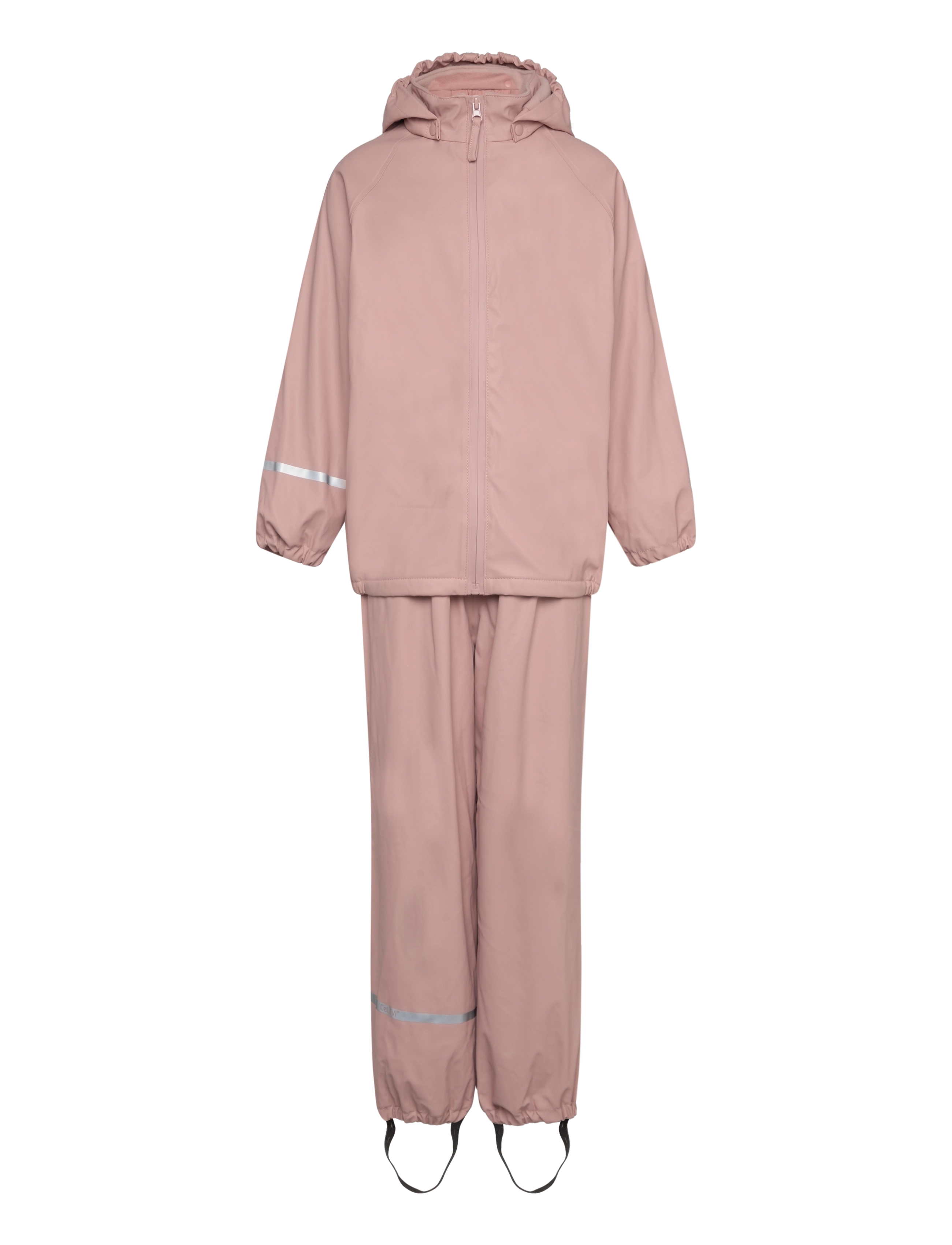 CELAVI Regenkleidung Set Lining -Pu Pink - 100 - Kinder