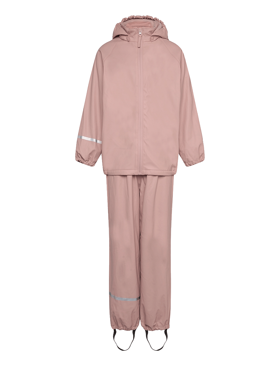 CeLaVi - Rainwear set lining -PU - gefütterte regenkleidung - misty rose - 0