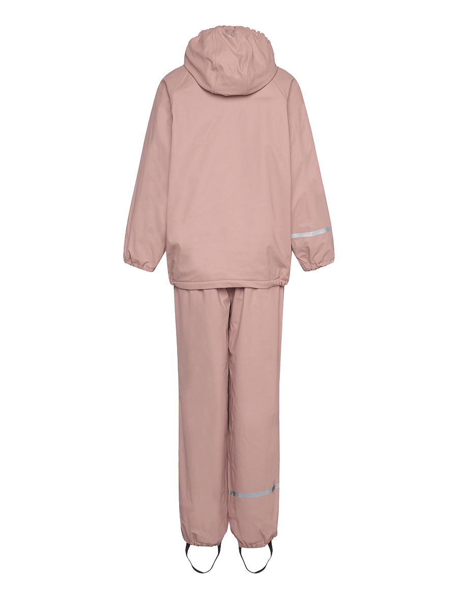 CeLaVi - Rainwear set lining -PU - gefütterte regenkleidung - misty rose - 1