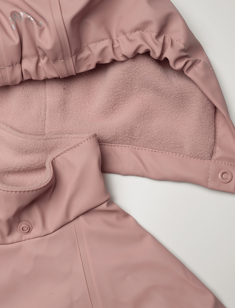 CeLaVi - Rainwear set lining -PU - gefütterte regenkleidung - misty rose - 5