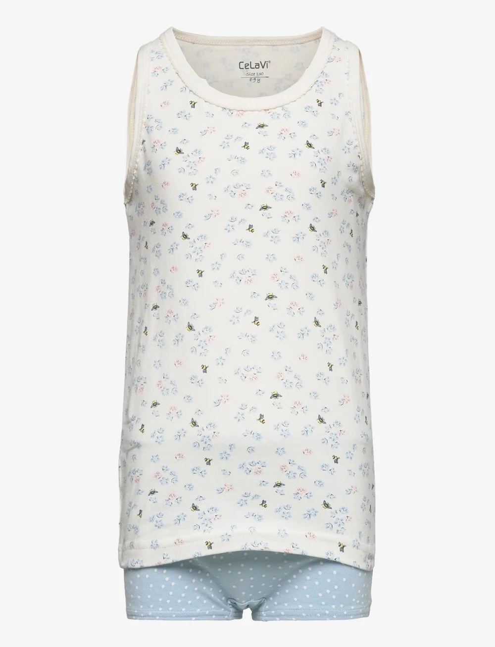 CeLaVi - Underwear set - w. girl print - sets - dream blue - 0