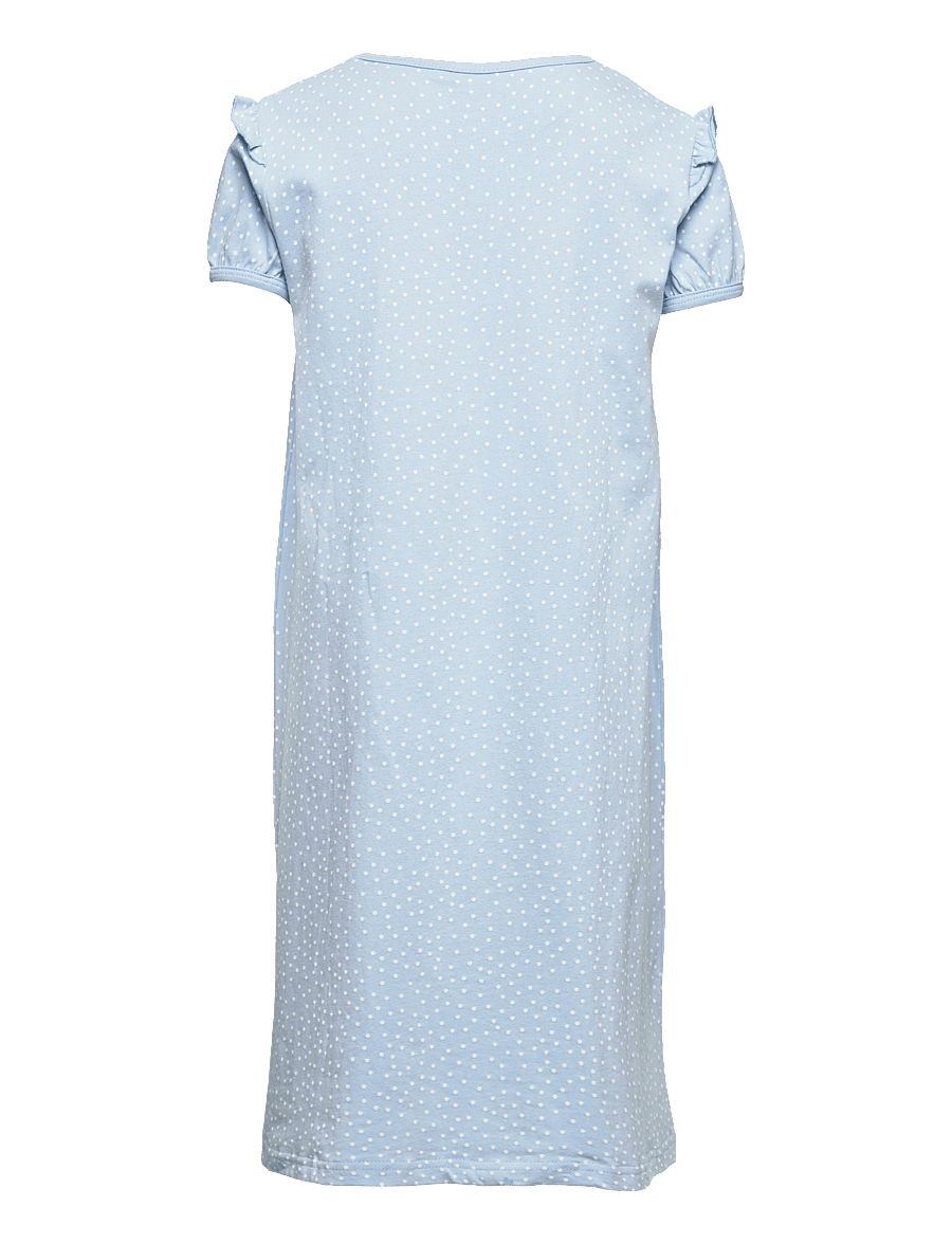 CeLaVi - Nightdress SS -AOP - kortärmade babyklänningar - dream blue - 1