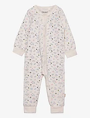 CeLaVi - Nightsuit w. AOP - sleeping overalls - sea salt - 0