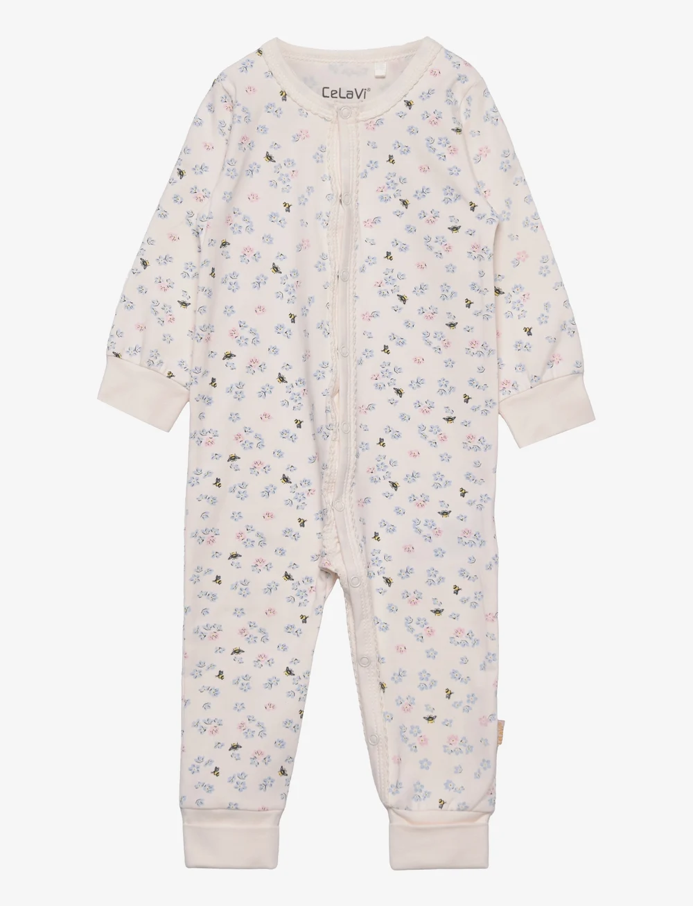 CeLaVi - Nightsuit w. AOP - sovoveraller - sea salt - 0