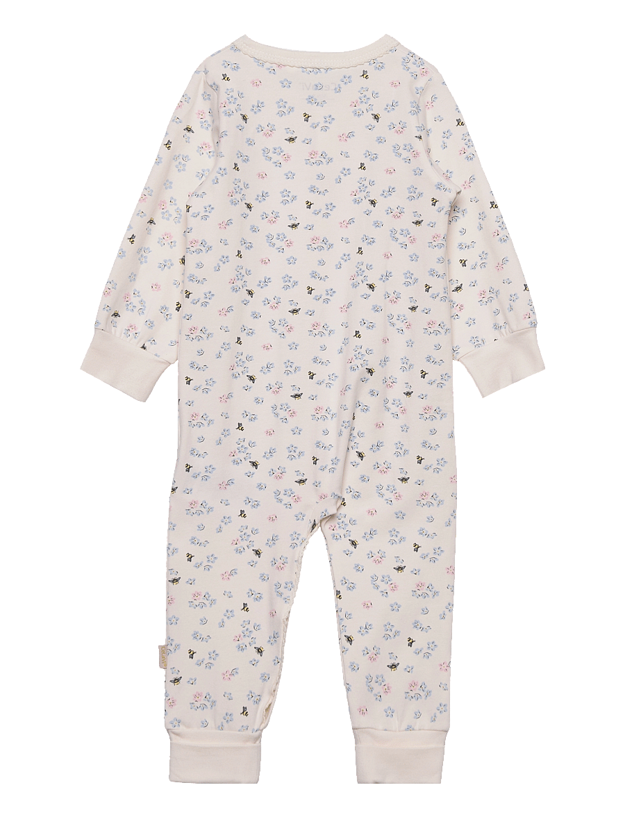 CeLaVi - Nightsuit w. AOP - schlafoveralls - sea salt - 1