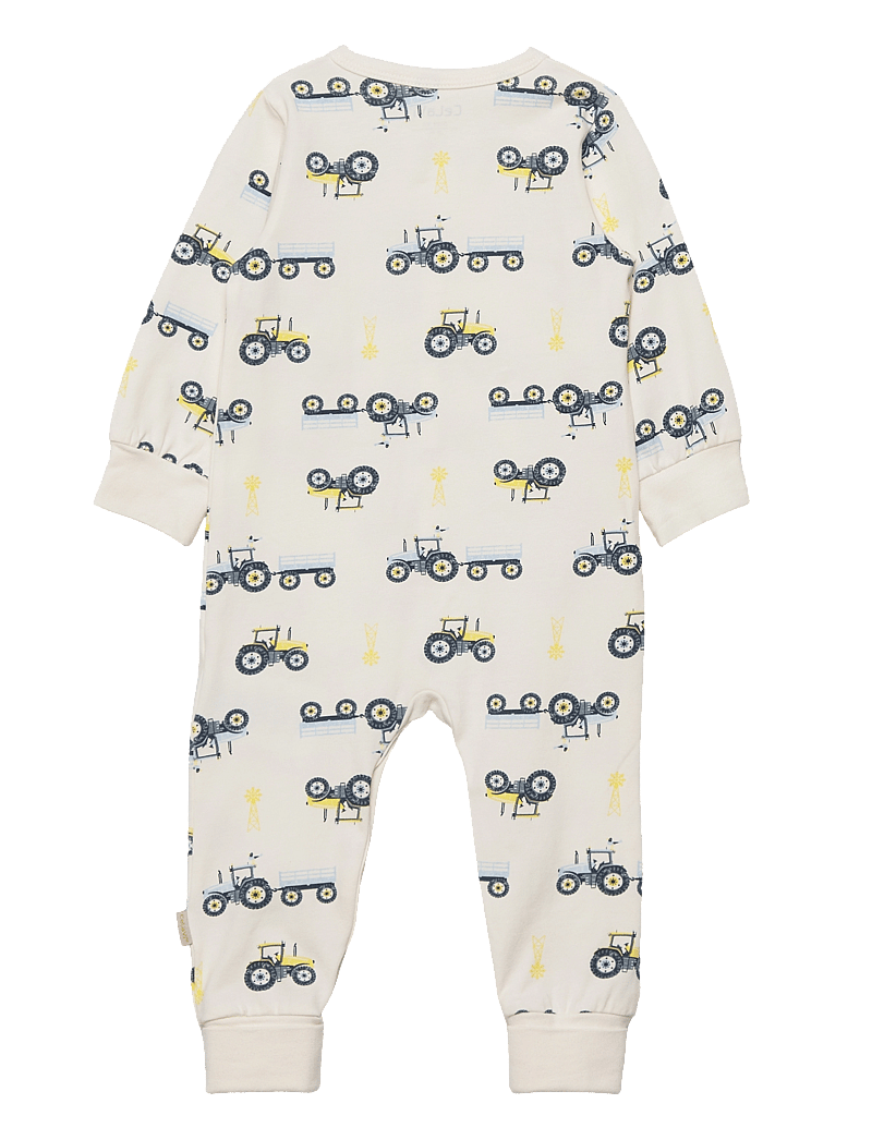 CeLaVi - Nightsuit w. AOP - magamiskombinesoonid - sea salt - 1