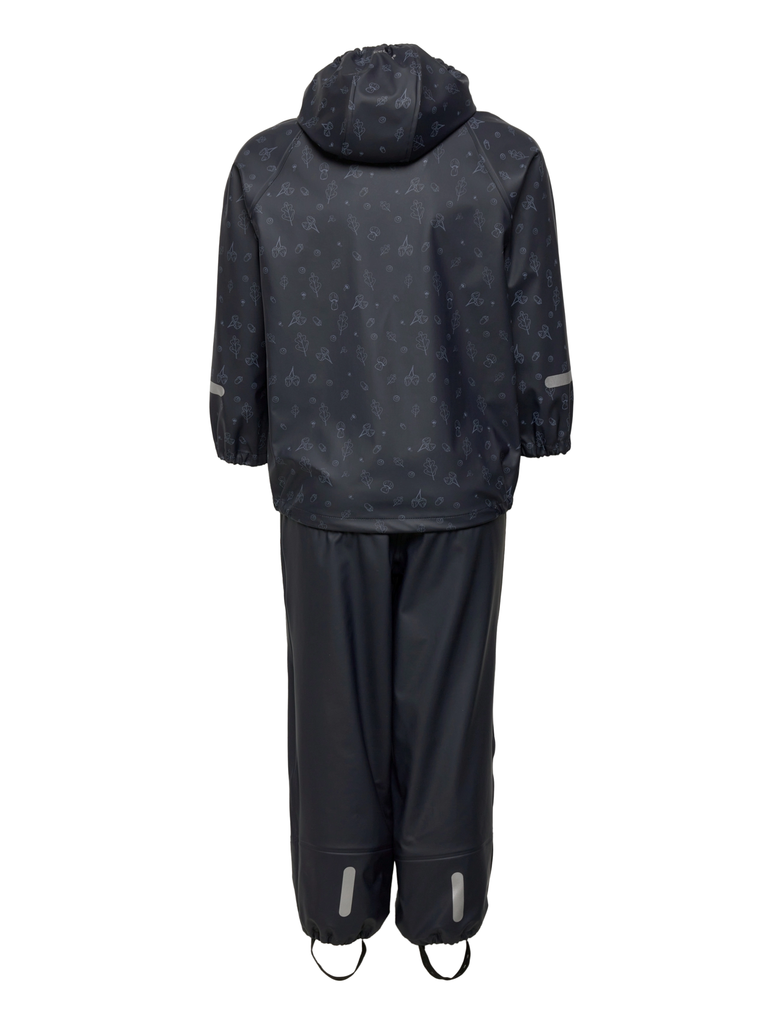CeLaVi - Rainwear set AOP -Recycle PU - vihmakomplektid - dark navy - 1