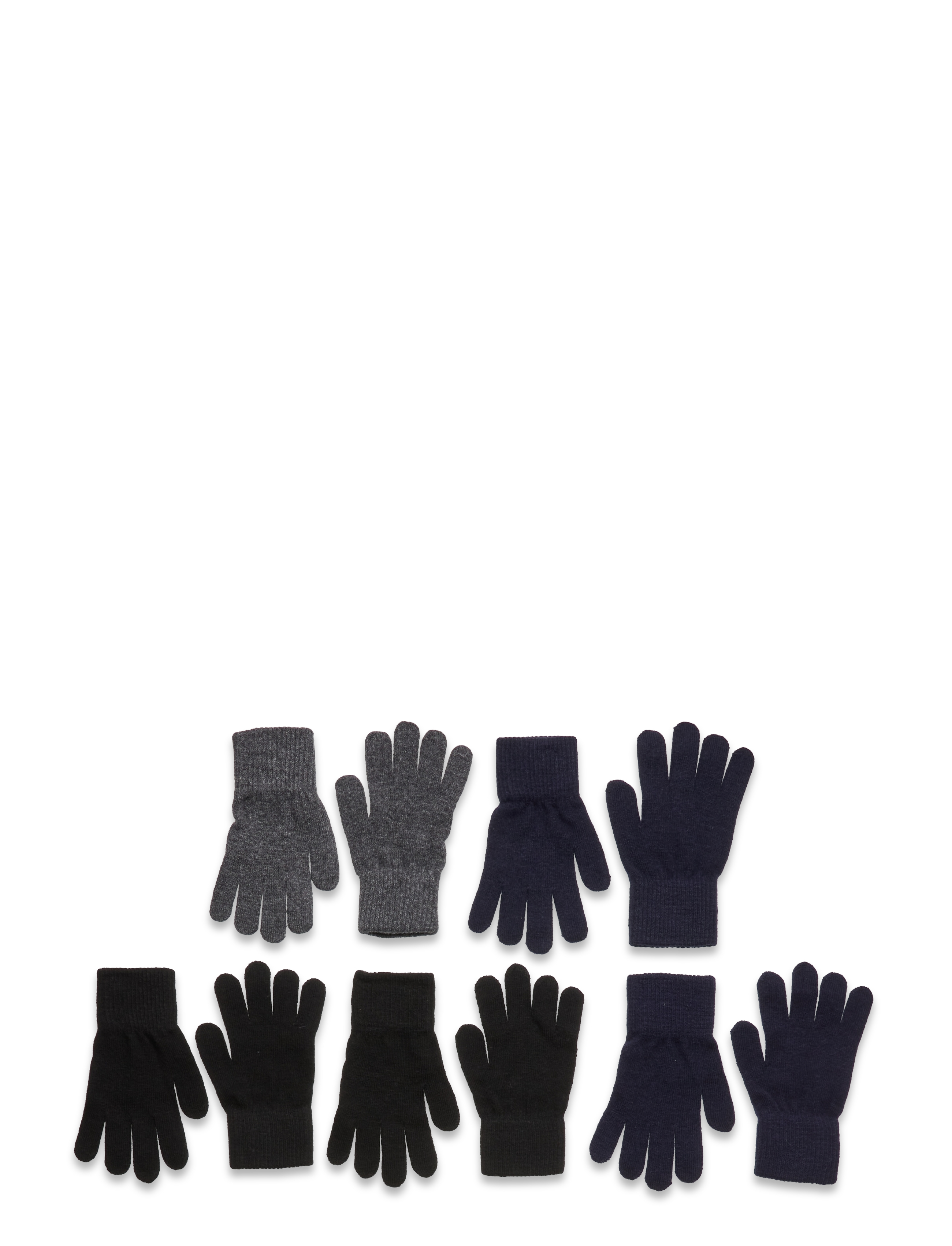 CeLaVi Magic Gloves 5-Pack, 7 Y, Black, Handsker & Luffer > Handsker, Børn