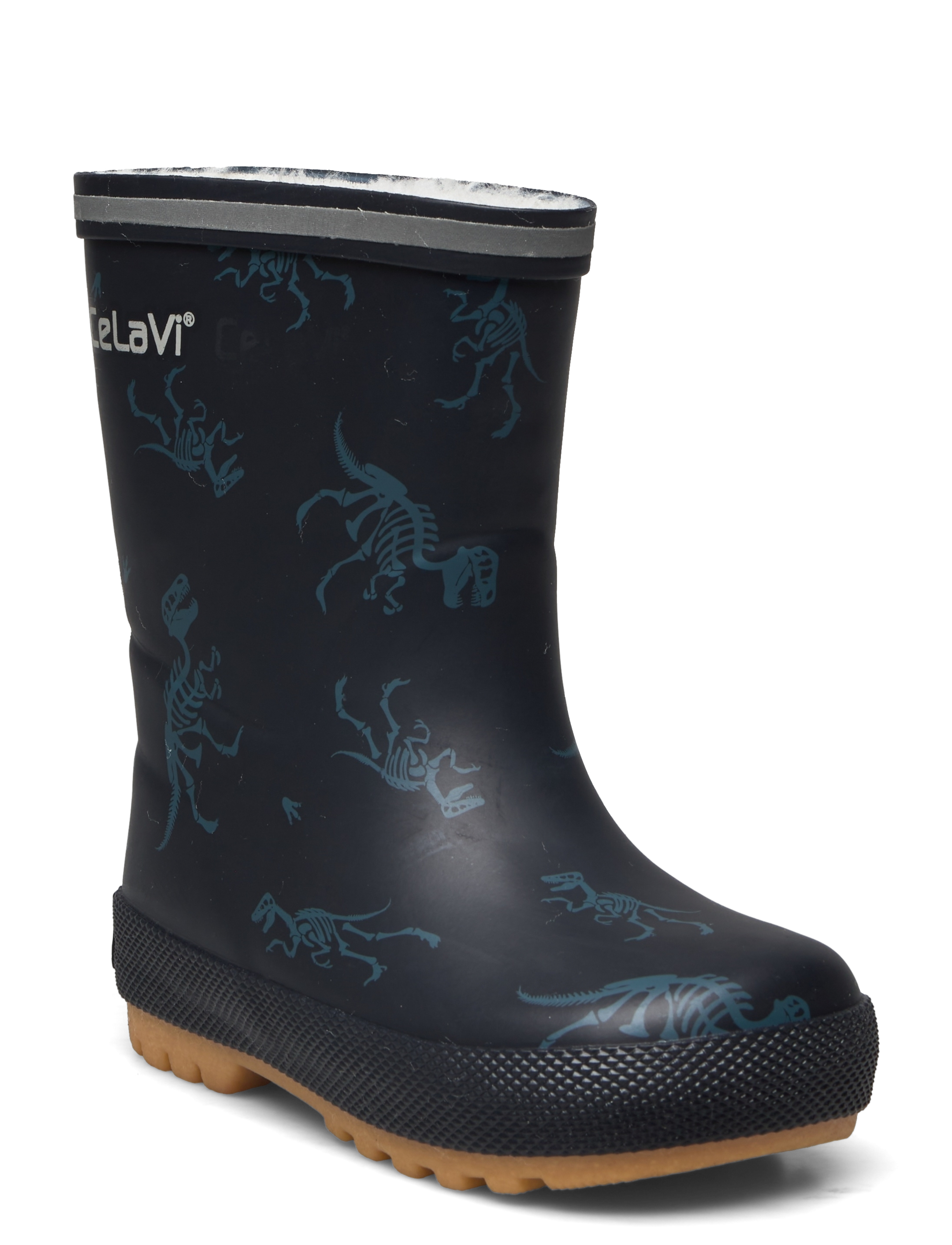 CeLaVi Thermal Wellies (Aop) W.lining, 32, Navy, Gummistøvler > Høje Gummistøvler, Børn