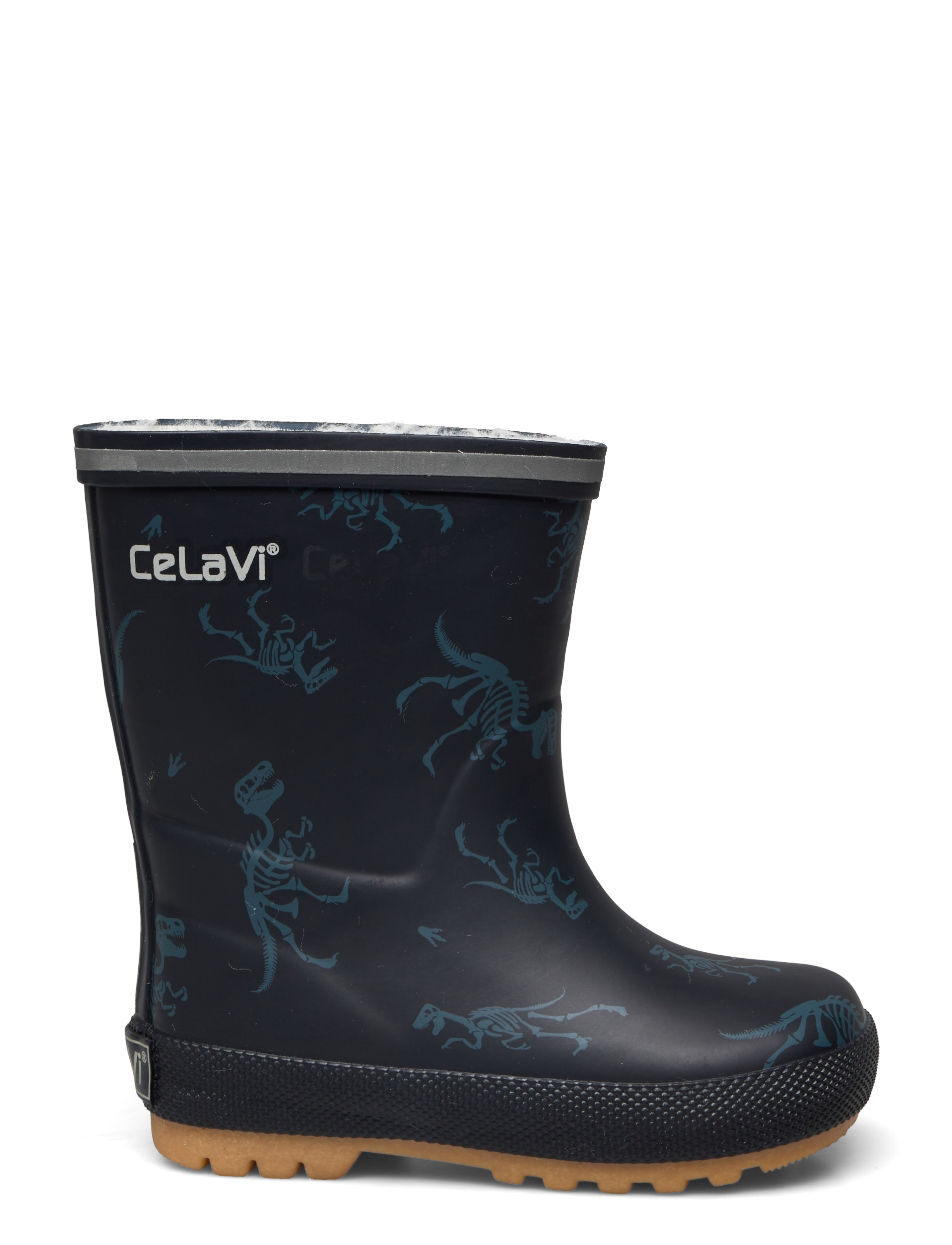CeLaVi - Thermal wellies (AOP) w.lining - lined rubberboots - dark navy - 1