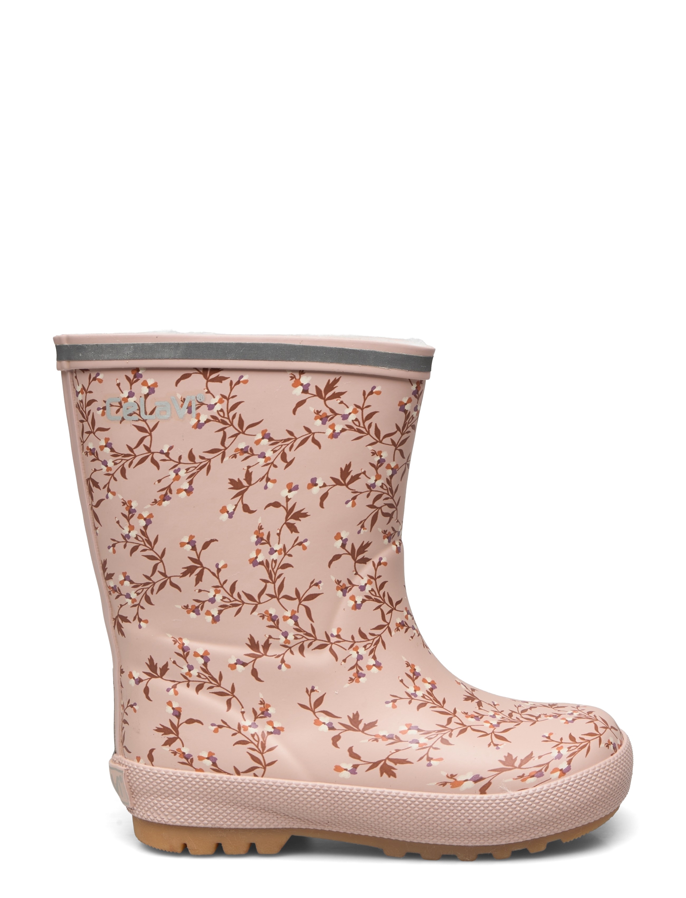 CeLaVi - Thermal wellies (AOP) w.lining - lined rubberboots - misty rose - 1