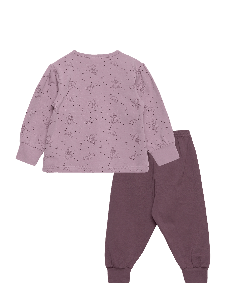 CeLaVi - Pyjamas w. AOP - pižamų komplektai - elderberry - 1