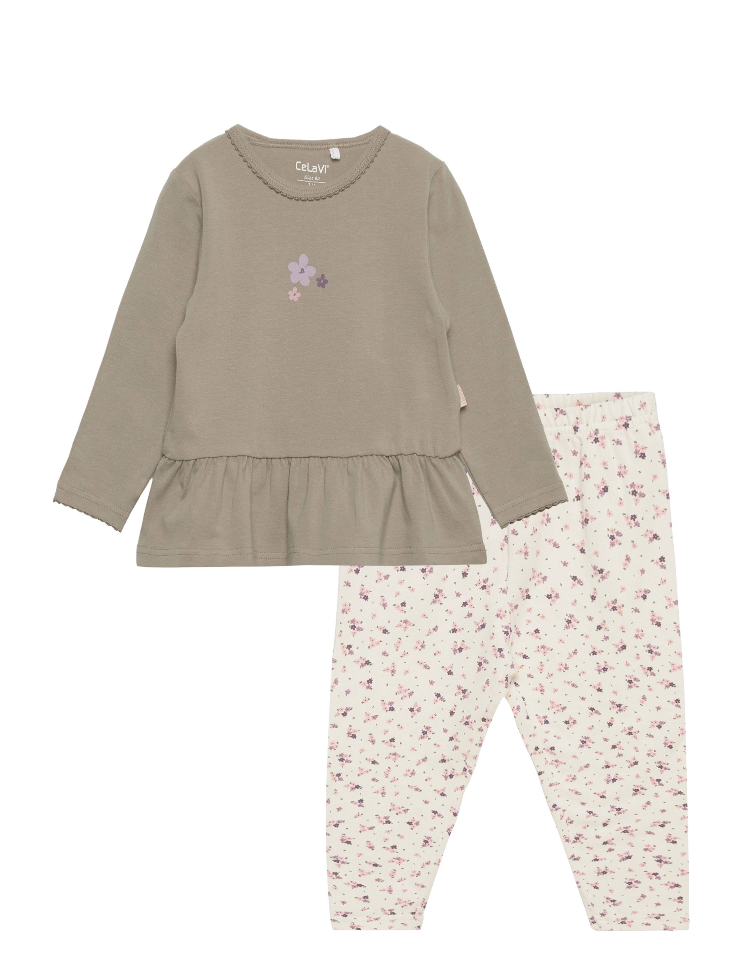 CELAVI Pyjamas W. Aop Patterned - 130 - Kinder