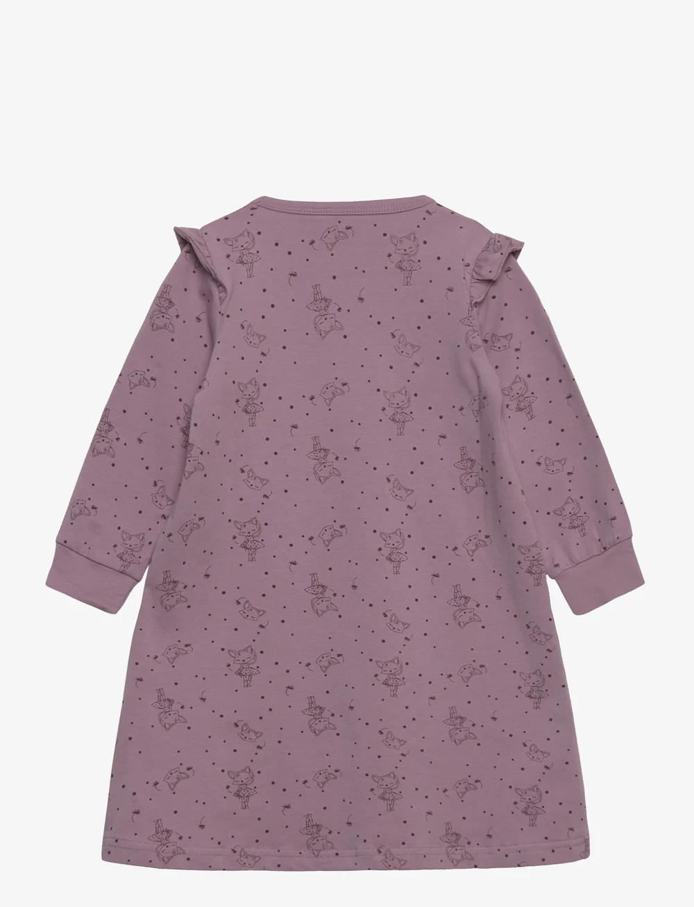 CeLaVi - Nightdress -AOP - long-sleeved baby dresses - elderberry - 1