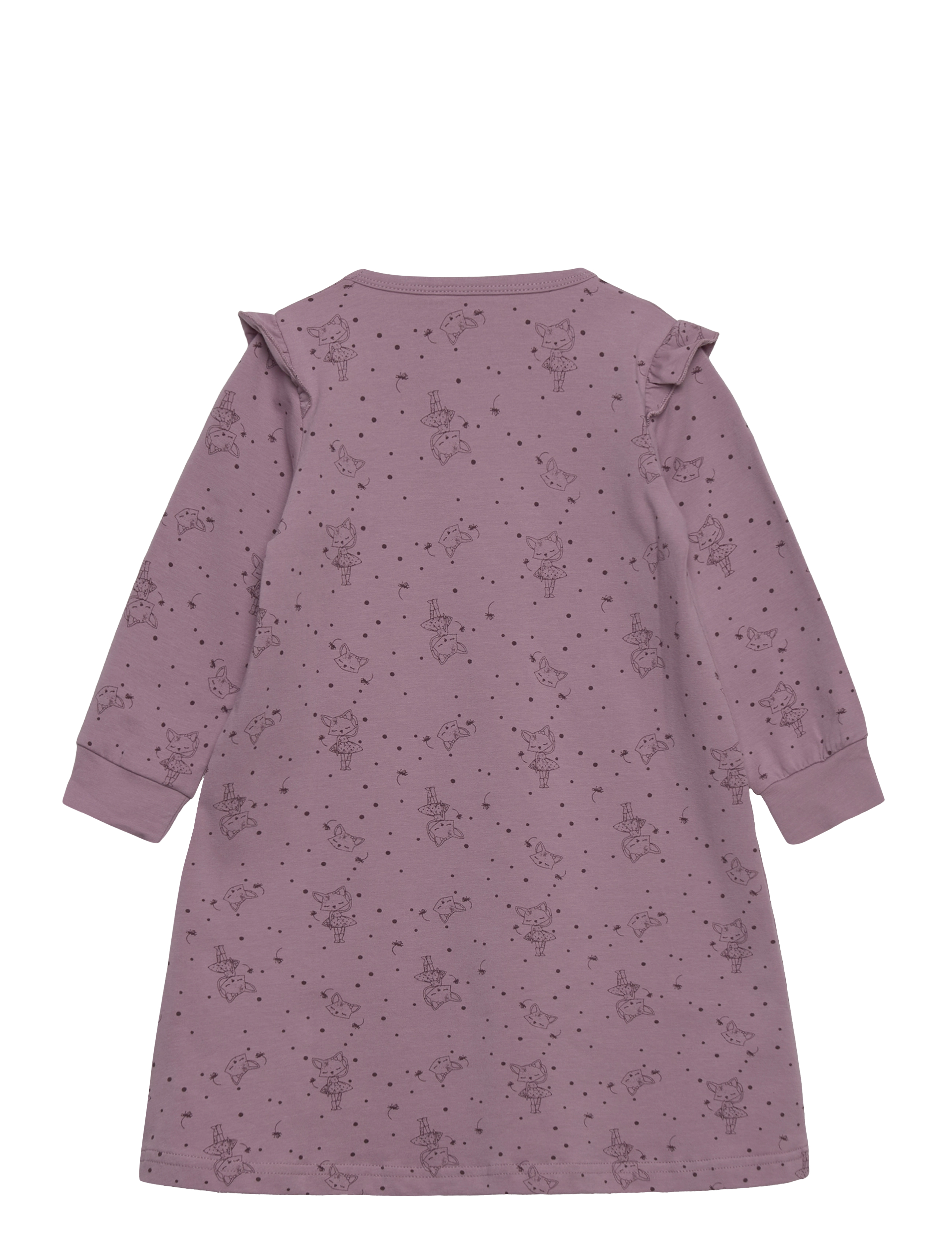 CeLaVi - Nightdress -AOP - langärmelige babykleider - elderberry - 1