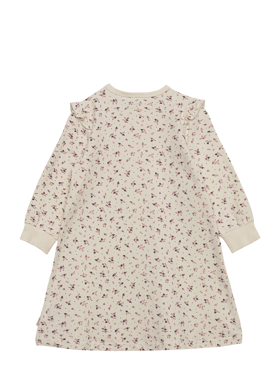 CeLaVi - Nightdress -AOP - baby-kjoler med lange ermer - snow white - 1