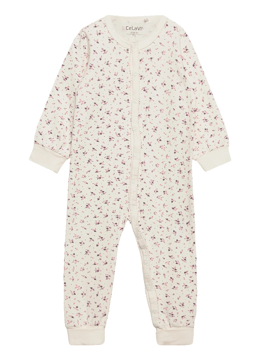 CeLaVi - Nightsuit w. AOP - apģērbs gulēšanai - snow white - 0
