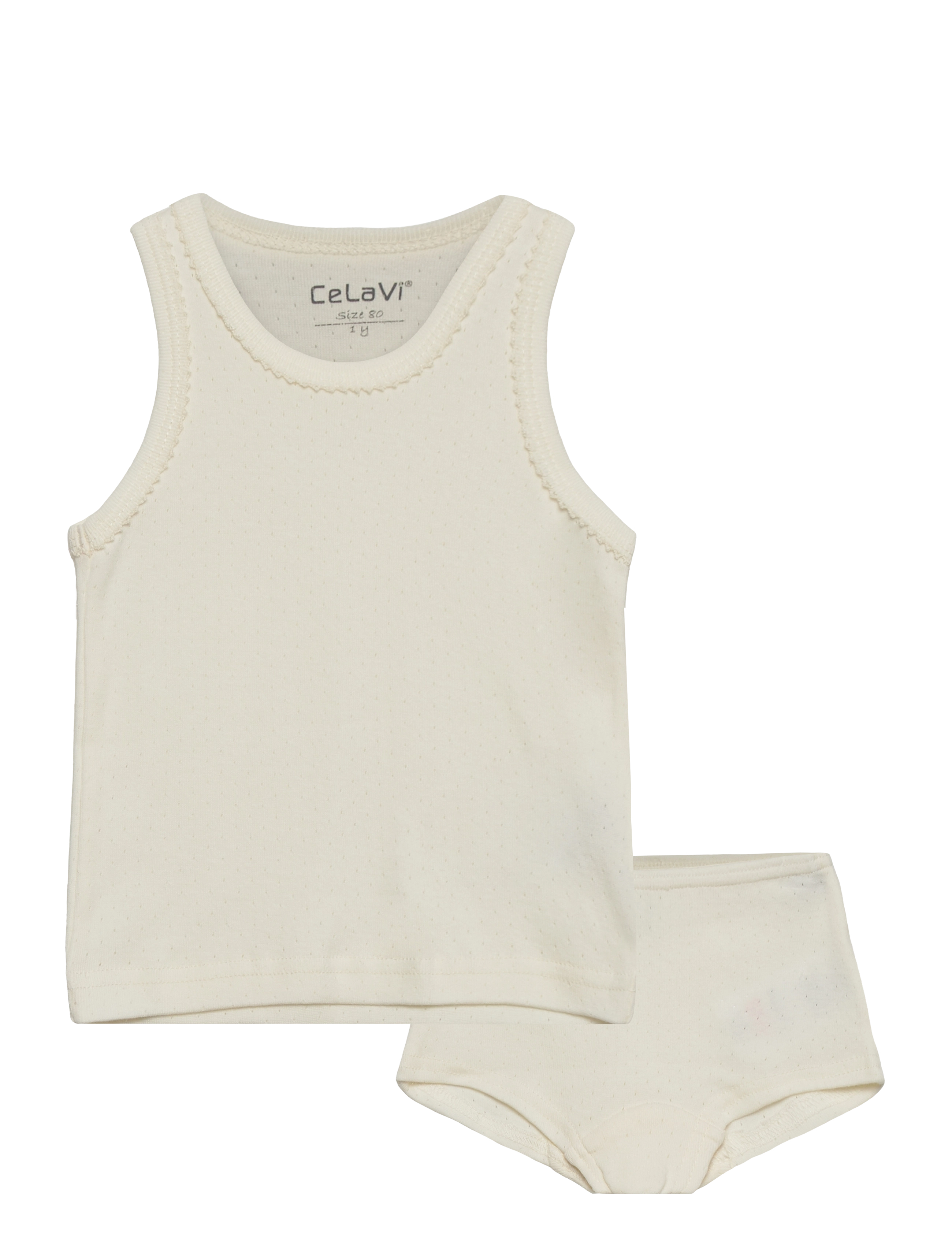 CeLaVi Underwear Set, 110, Underwear, Creme - Sets, Kinder