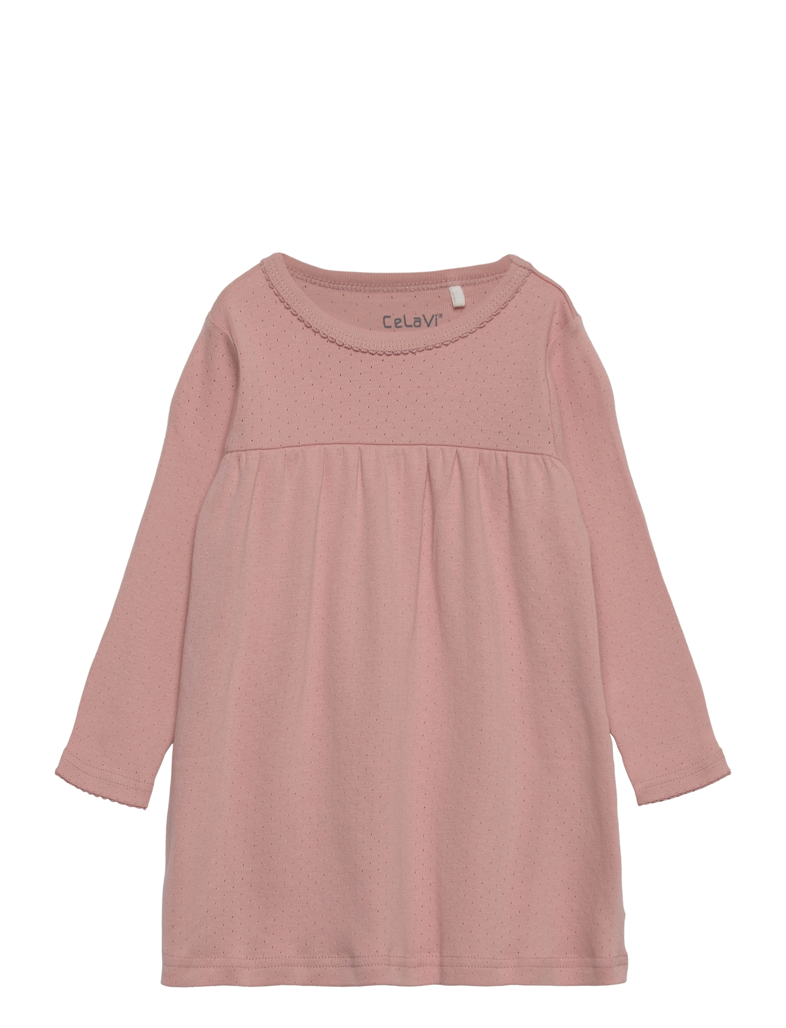 CeLaVi Nightdress Ls, 80, Casual Dresses, Rosa - Long-sleeved Kinder