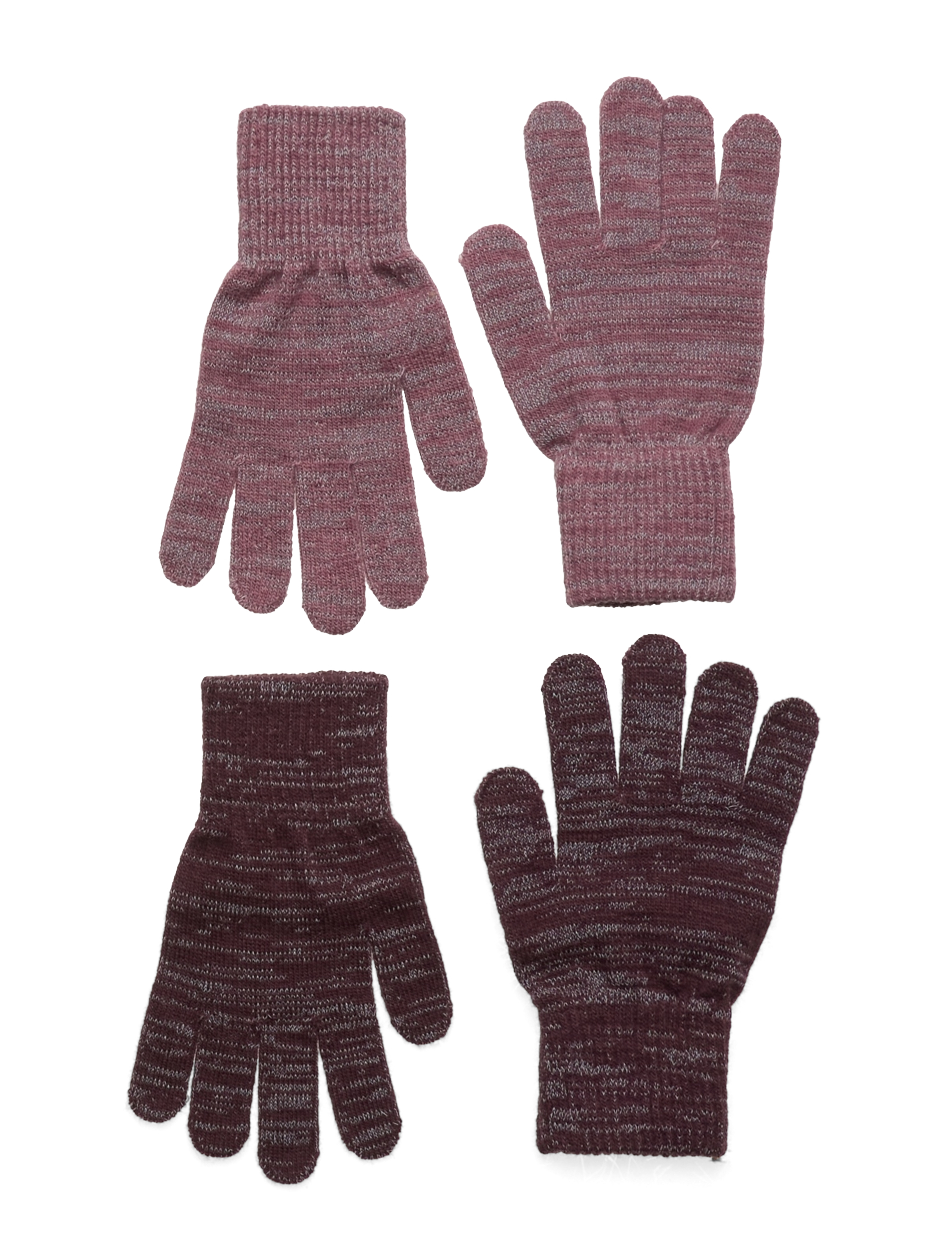 CeLaVi Magic Gloves W.reflex 2-Pack, 1 Y, Red, Handsker & Luffer > Handsker, Børn