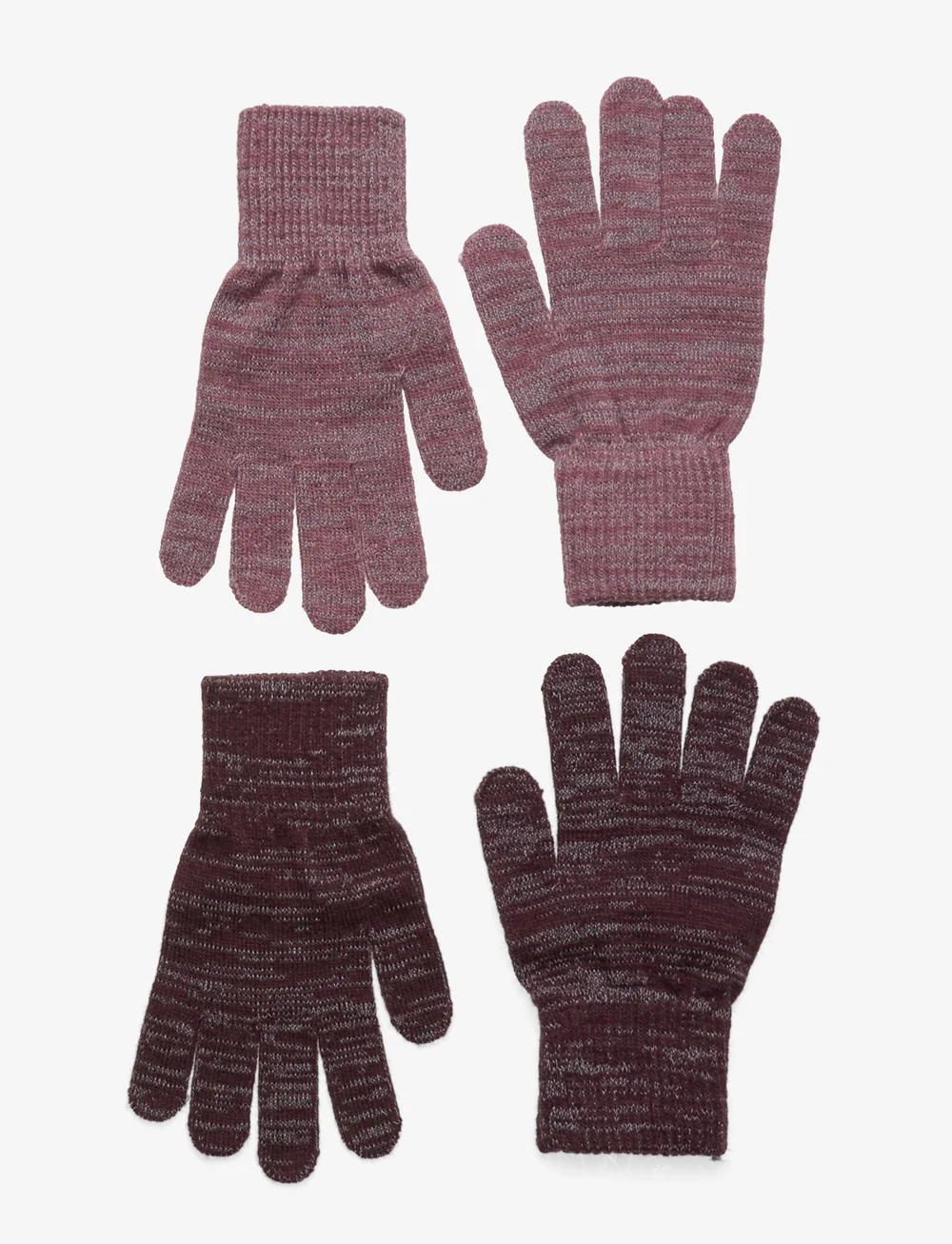 CeLaVi - Magic Gloves w.reflex 2-pack - vantar - rose brown - 0