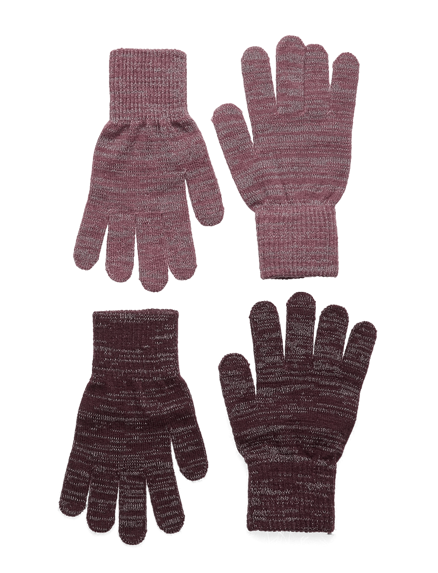 CeLaVi - Magic Gloves w.reflex 2-pack - kindad - rose brown - 0