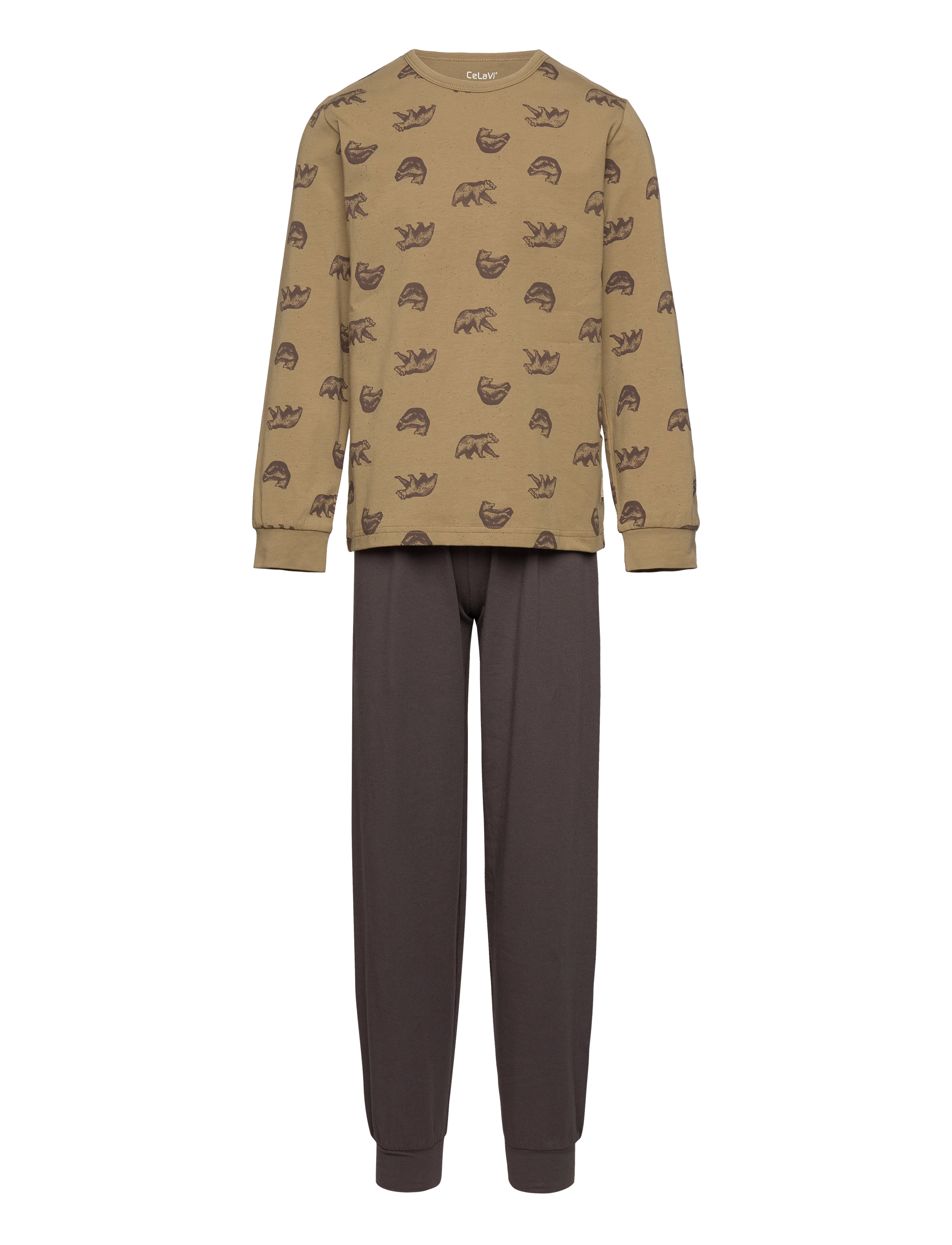 CeLaVi Pyjama Set Ls, 110, Multi/patterned, Pyjamas > Pyjamas-Sæt, Børn