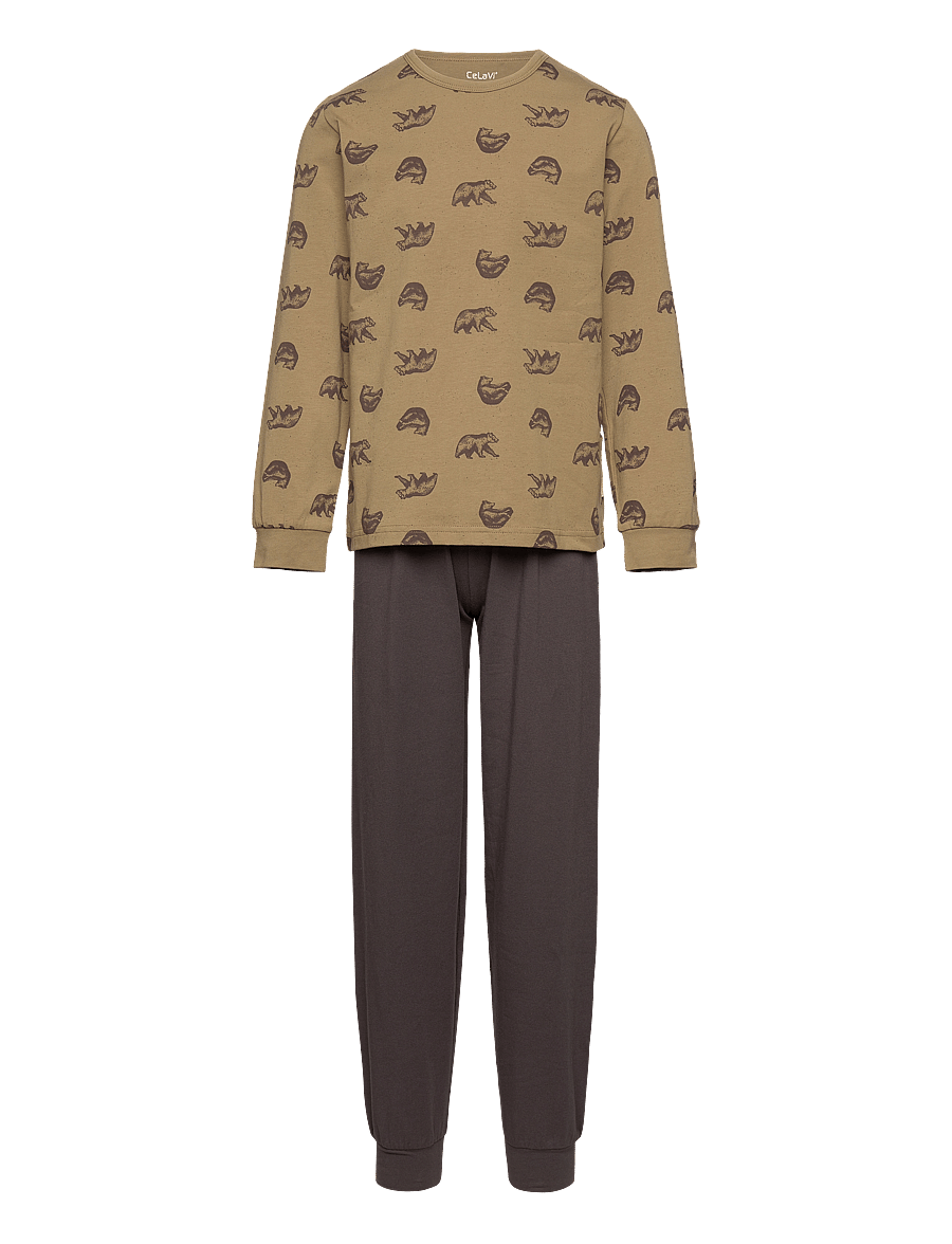 CeLaVi - Pyjama set LS - pyjamasset - gothic olive - 0