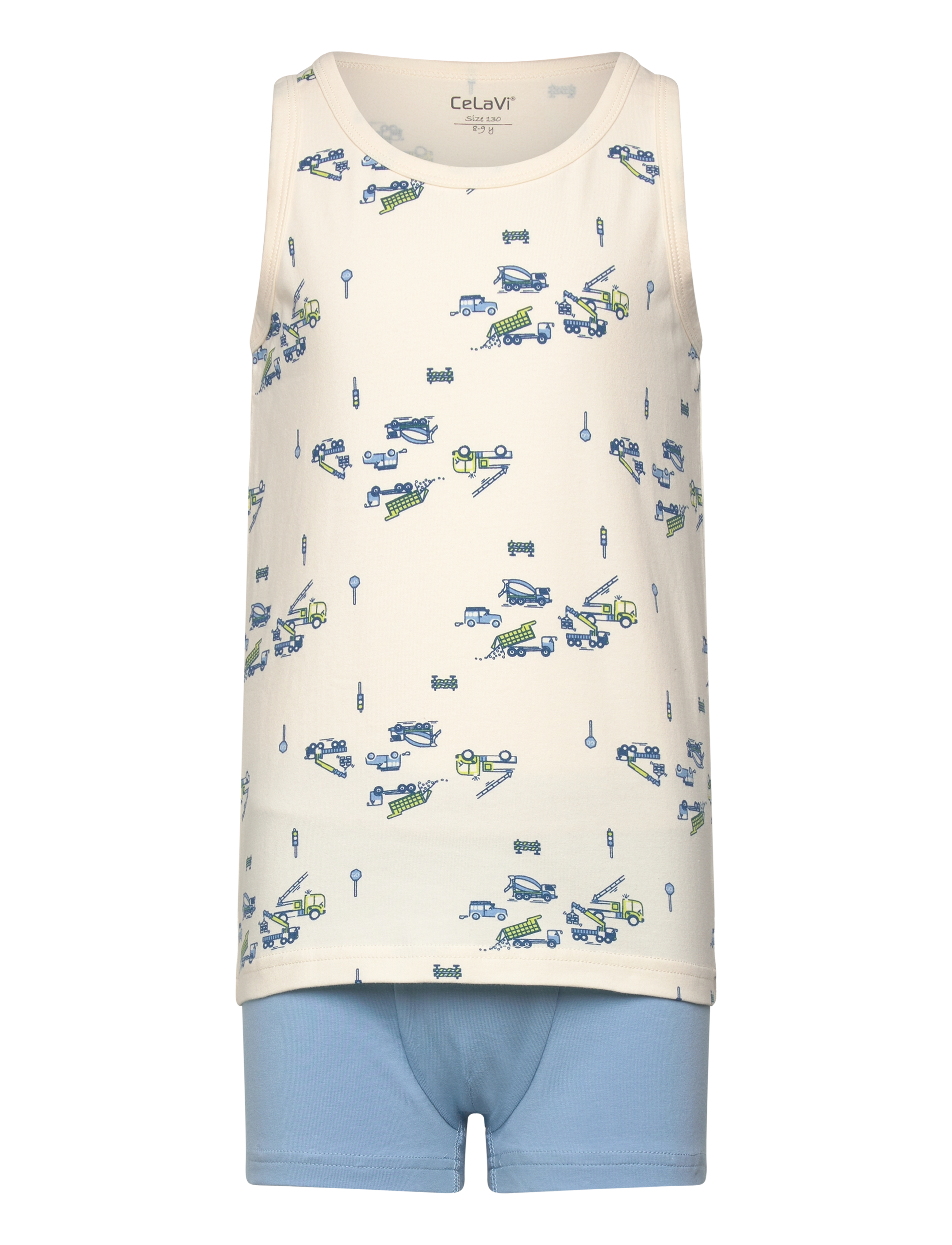 CELAVI Unterwäsche Set - W. Junge Print Blau - 80 - Kinder