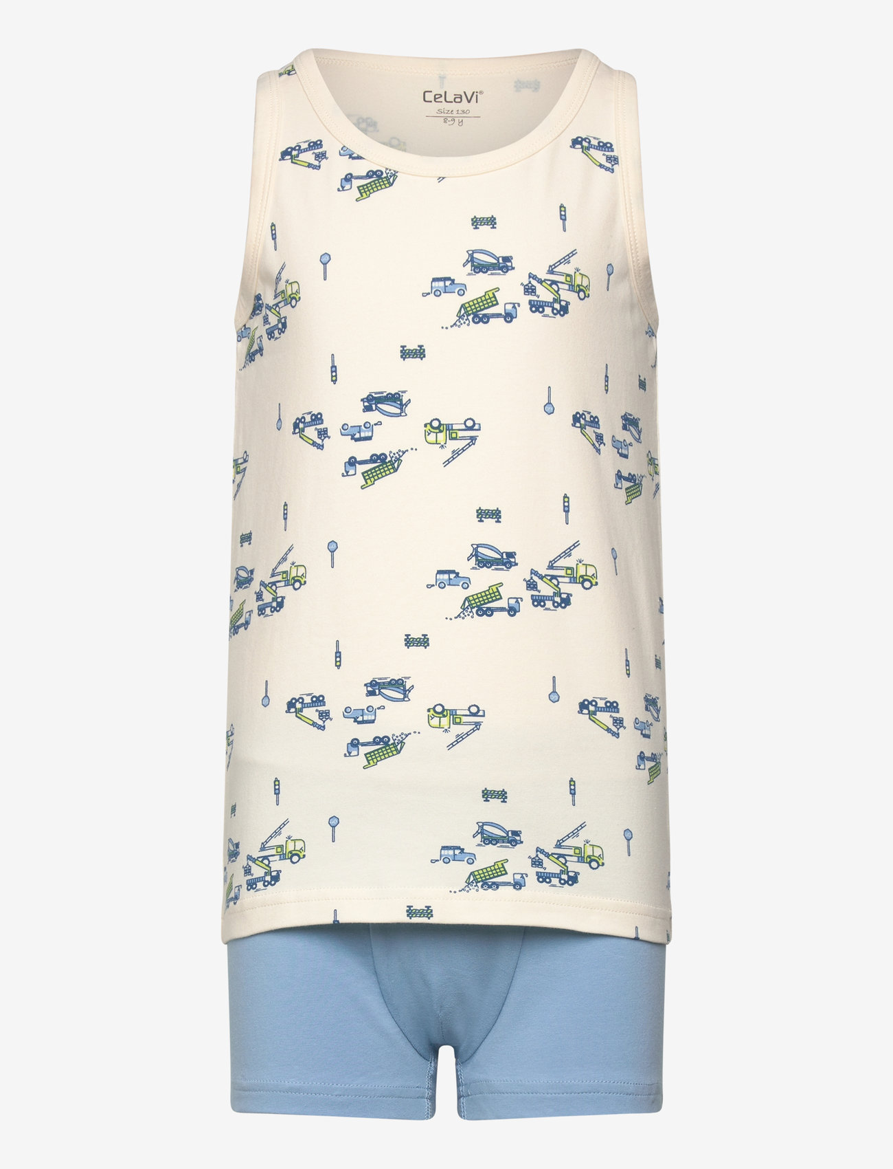 CeLaVi - Underwear set - w. boy print - underklädesset - daiquiri green - 0