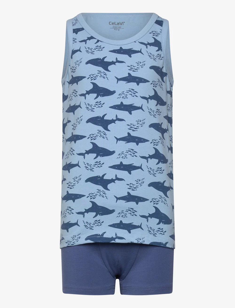 CeLaVi - Underwear set - w. boy print - underwear sets - true blue - 0