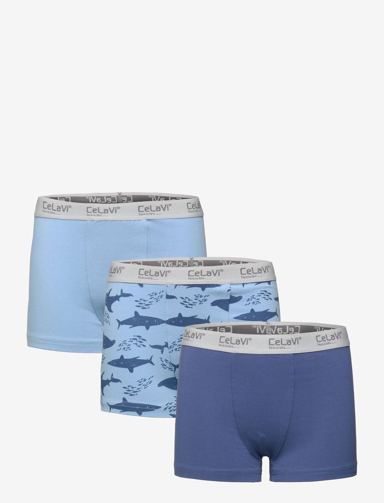 CeLaVi - Boxers 3-pack - nederdelar - true blue - 0