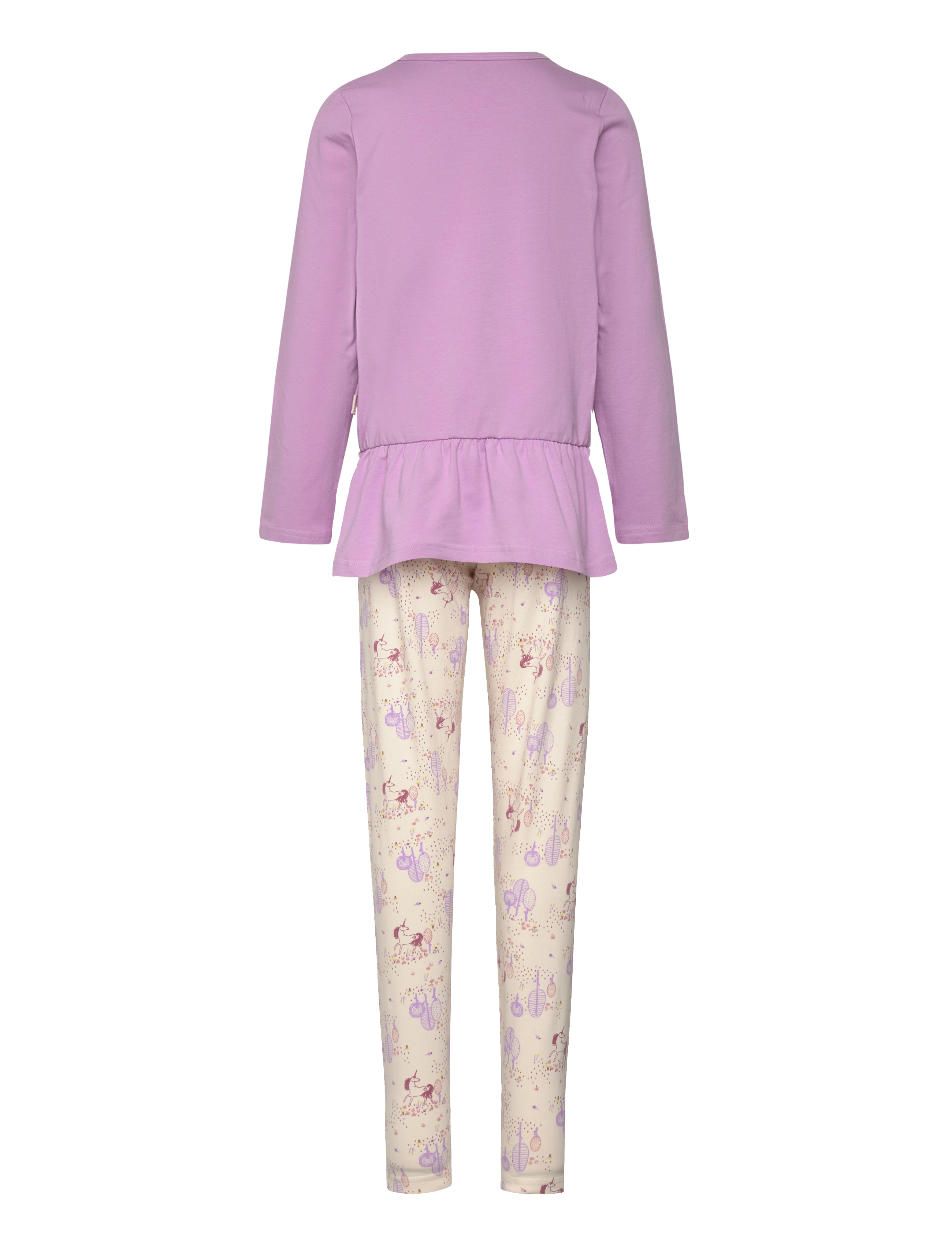 CeLaVi - Pyjamas set w. Leggings - pyjamassæt - lupine - 1