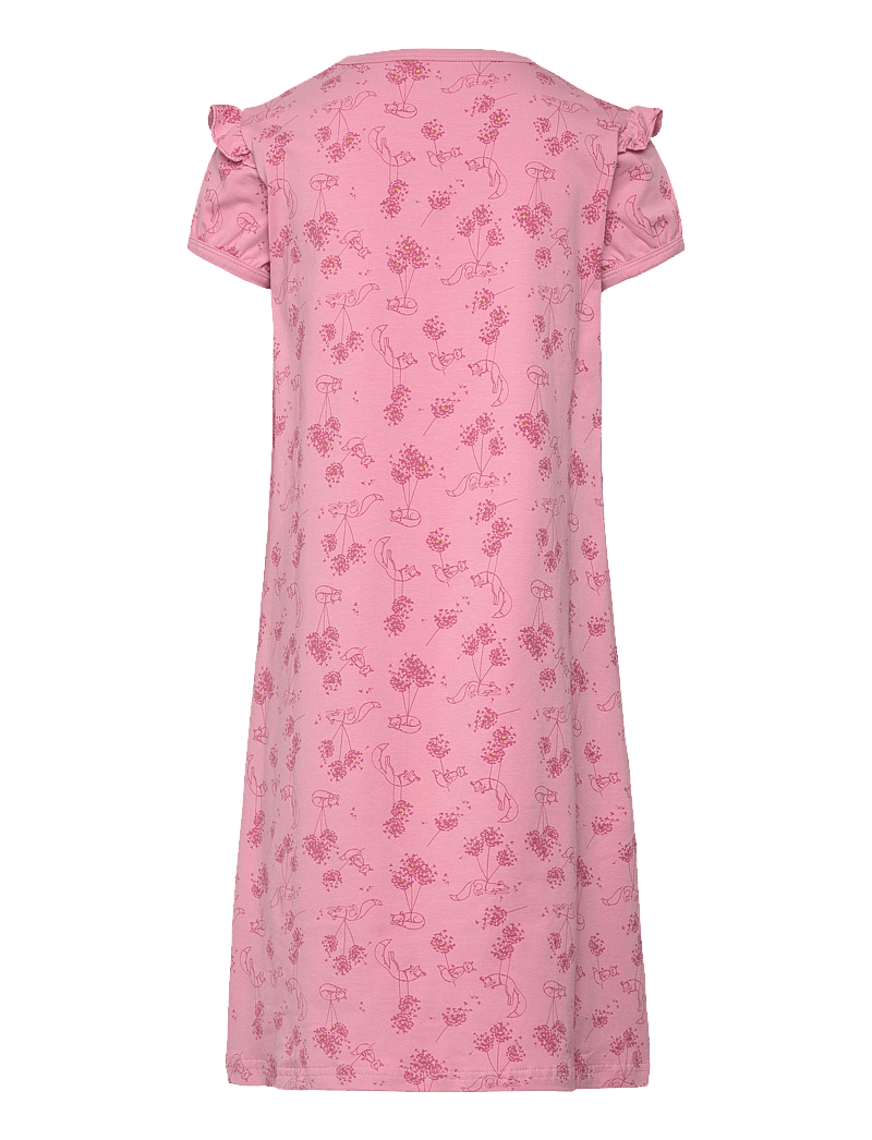 CeLaVi - Nightdress SS -AOP - nattlinnen - polignac - 1