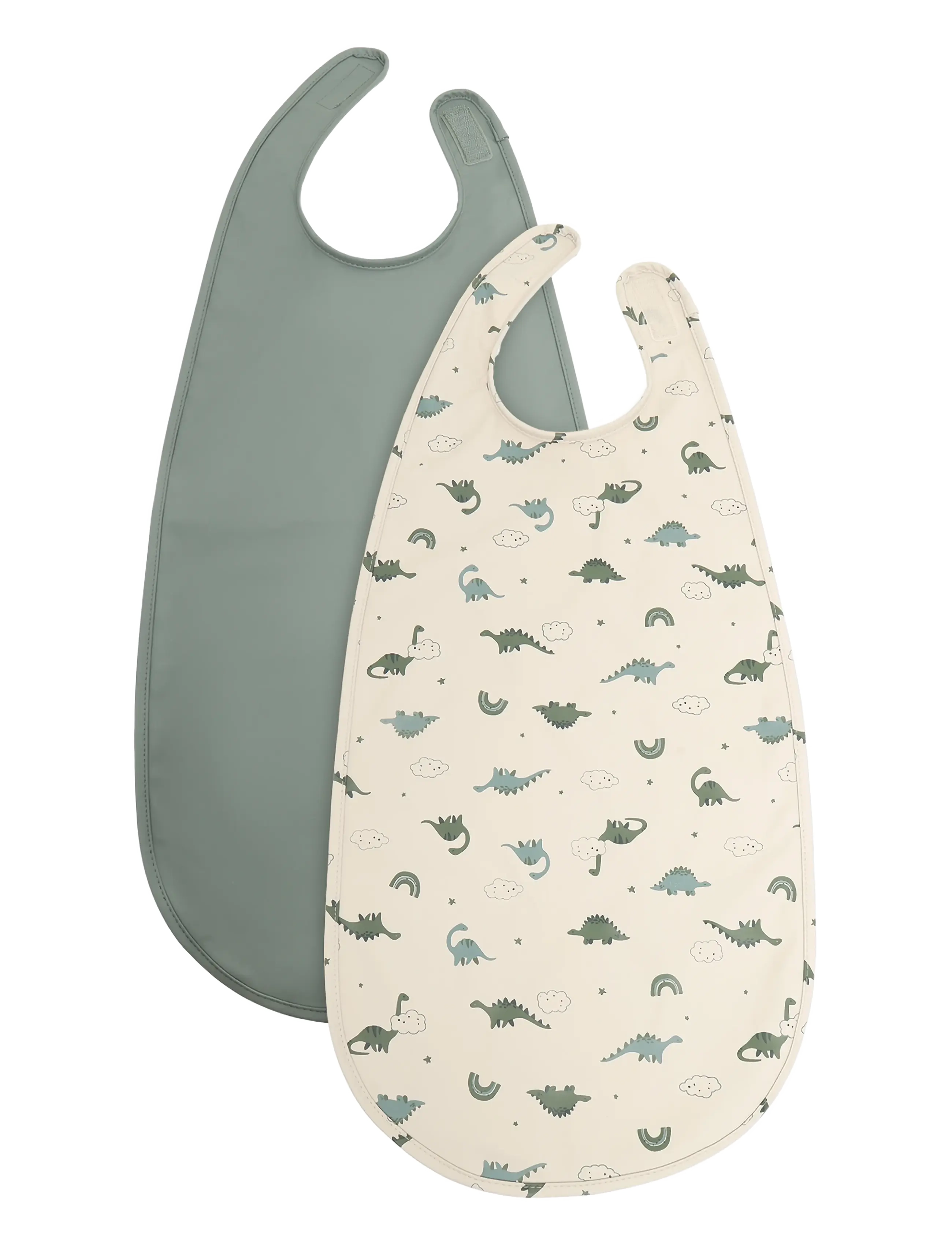CeLaVi Long PU Bib 2-pack - CeLaVi - AGAVE GREEN / green