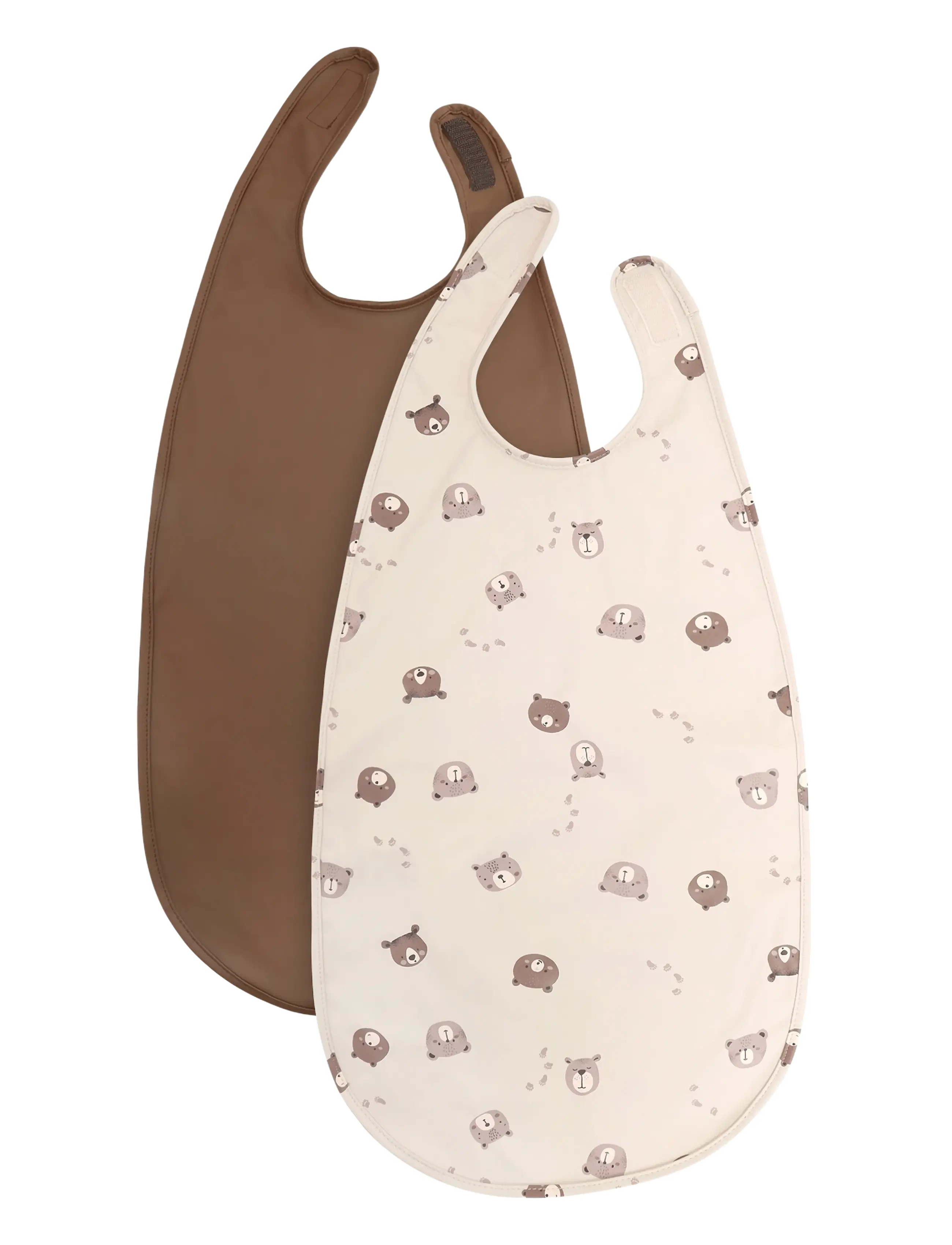 CeLaVi Long PU Bib 2-pack - CeLaVi - CARAFE / brown