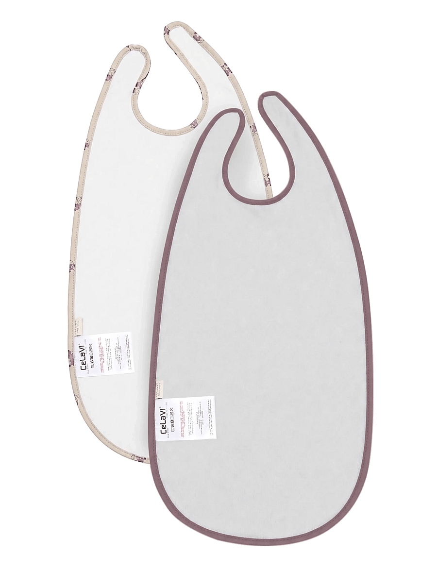 CeLaVi - Long PU Bib 2-pack - varrukateta pudipõlled - grape shake - 1