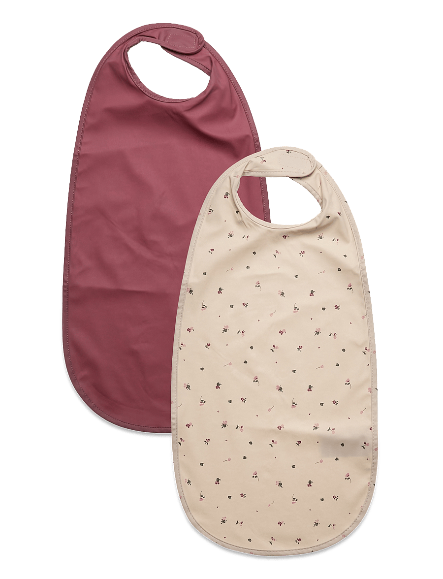CeLaVi - Long PU Bib 2-pack - hagesmække uden ærmer - rose brown - 0