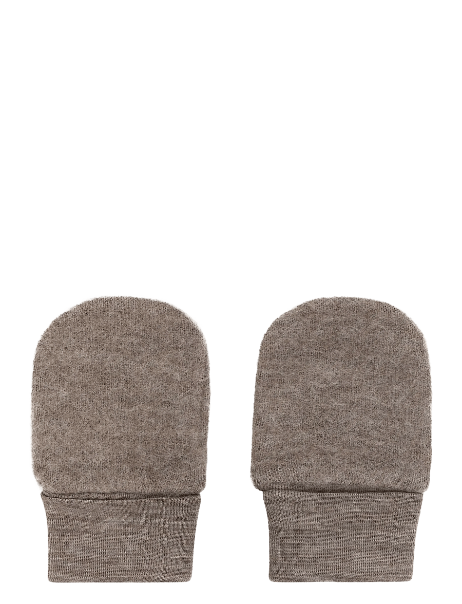 CeLaVi - Soft Wool Mittens - handschuhe - walnut - 0