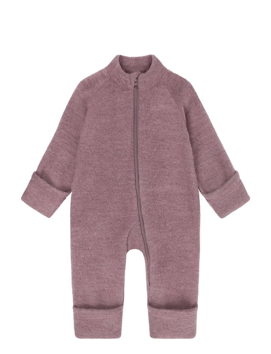 CeLaVi - Soft Wool - Jumpsuit - fleece-sets - grape shake - 0