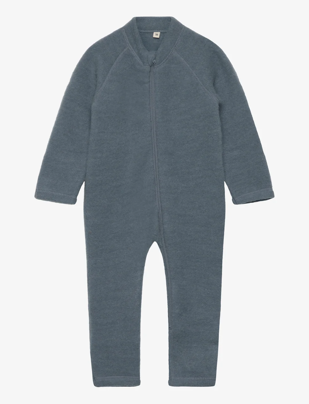 CeLaVi - Soft Wool - Jumpsuit - uldundertøj baby - stormy weather - 0