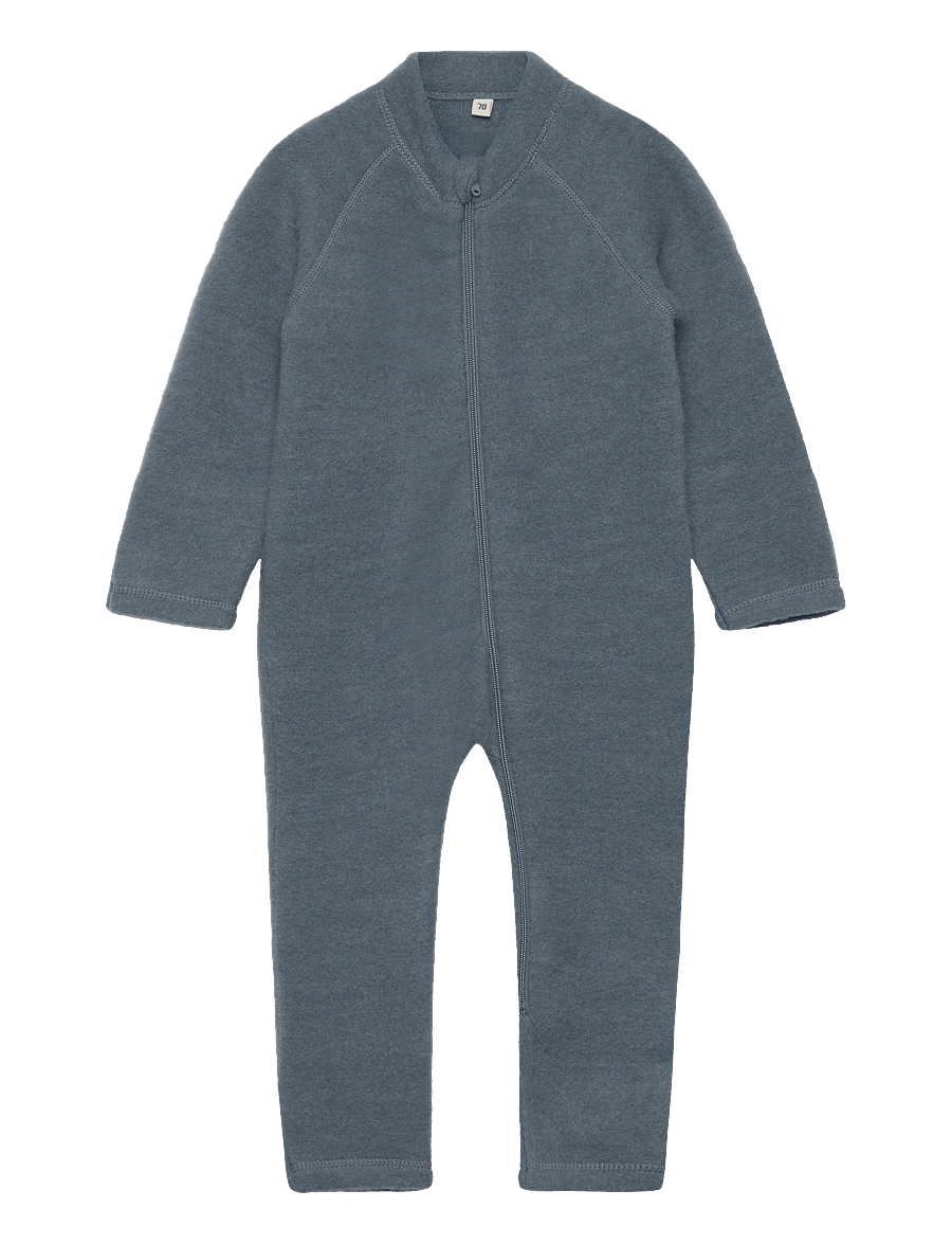 CeLaVi - Soft Wool - Jumpsuit - funkionsunterwäsche - baby - stormy weather - 0