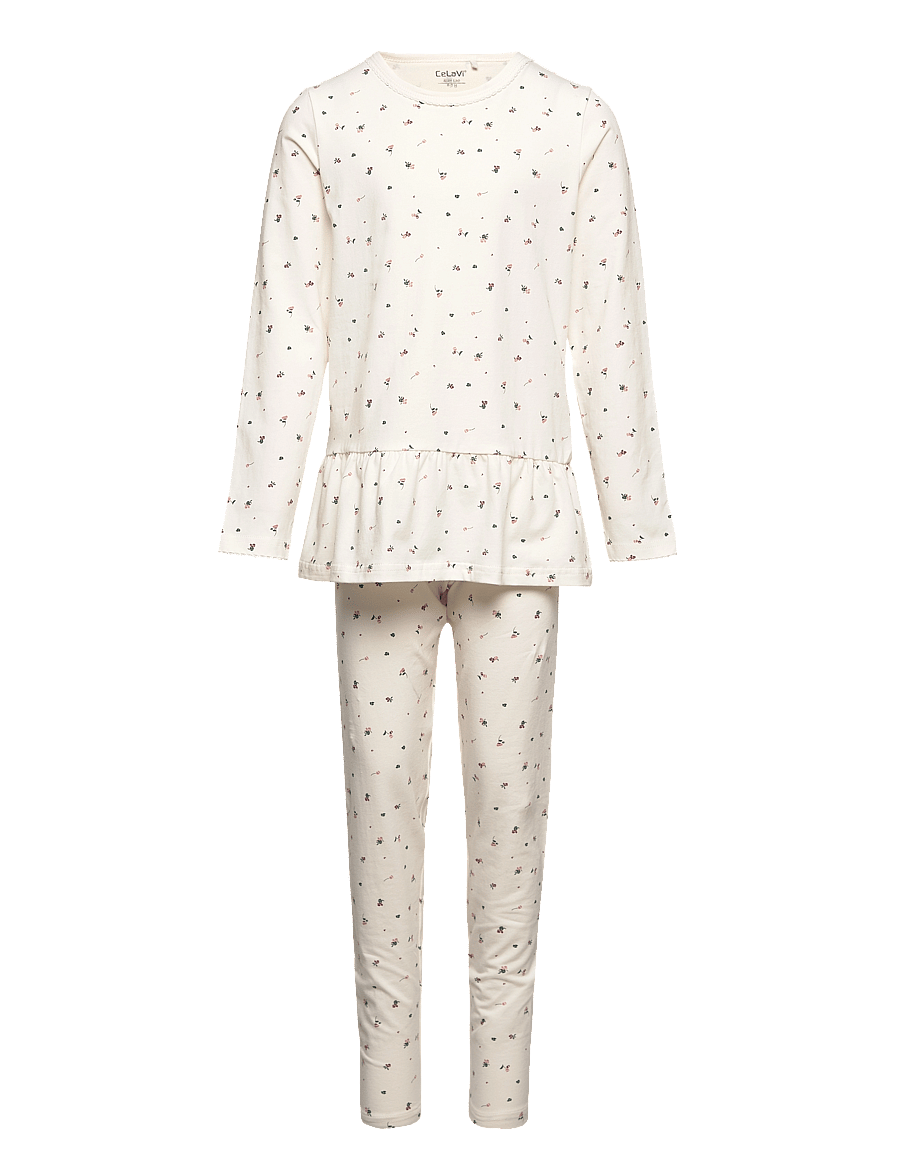 CeLaVi - Pyjamas w. AOP - pyjamasset - rose brown - 0