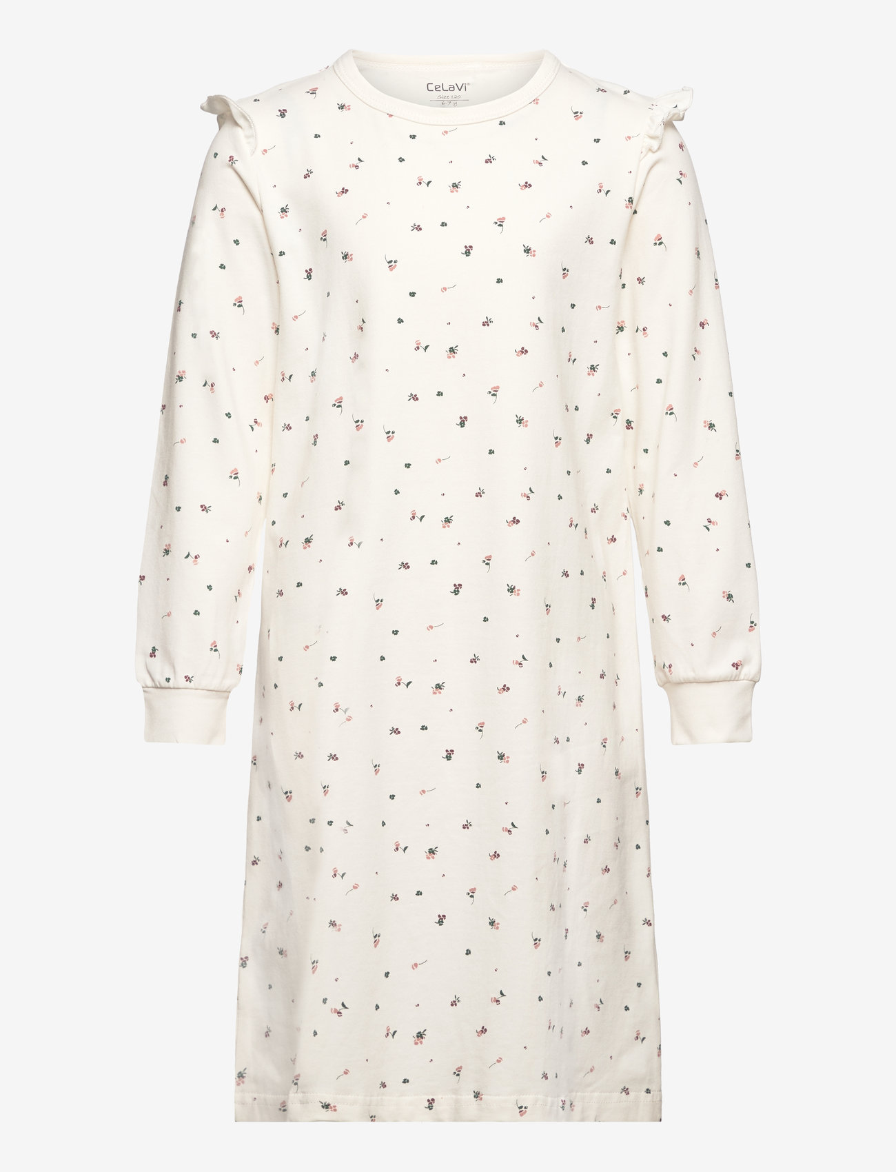 CeLaVi - Nightdress -AOP - madalaimad hinnad - rose brown - 0